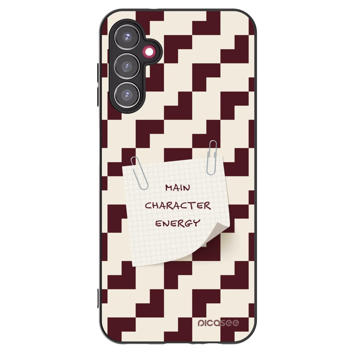 Picasee crna silikonska maskica za Samsung Galaxy A14 4G A145R - Lead Role