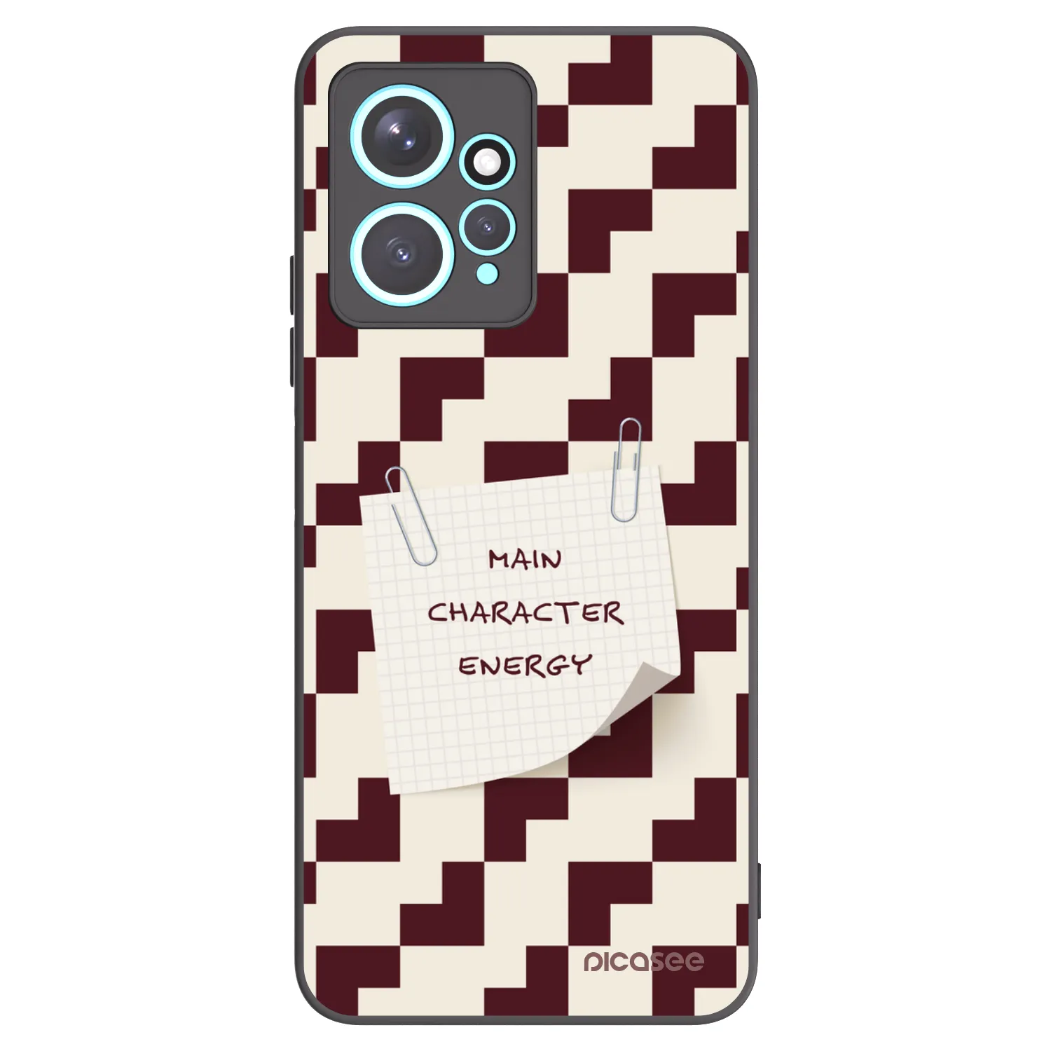 Picasee crna silikonska maskica za Xiaomi Redmi Note 12 4G - Lead Role
