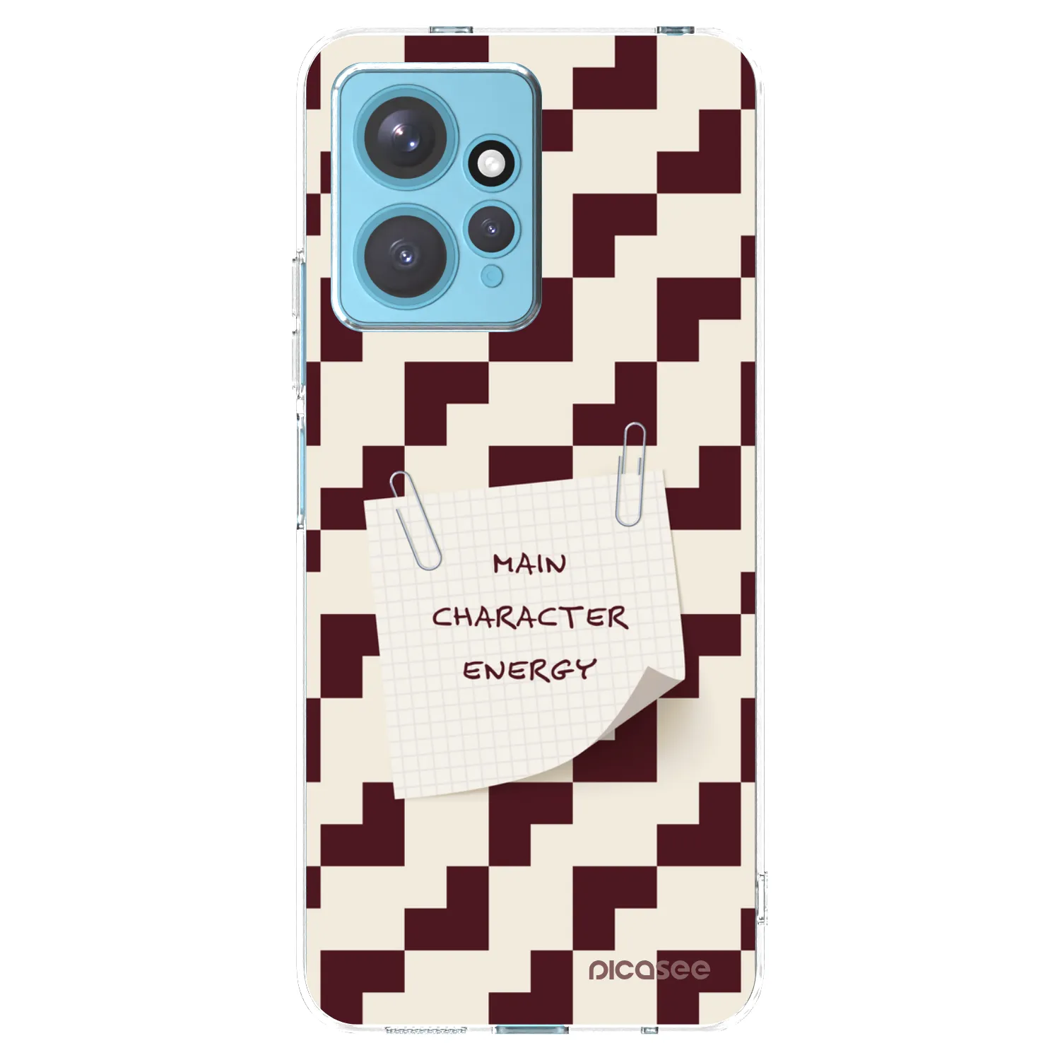 Picasee silikonska prozirna maskica za Xiaomi Redmi Note 12 4G - Lead Role