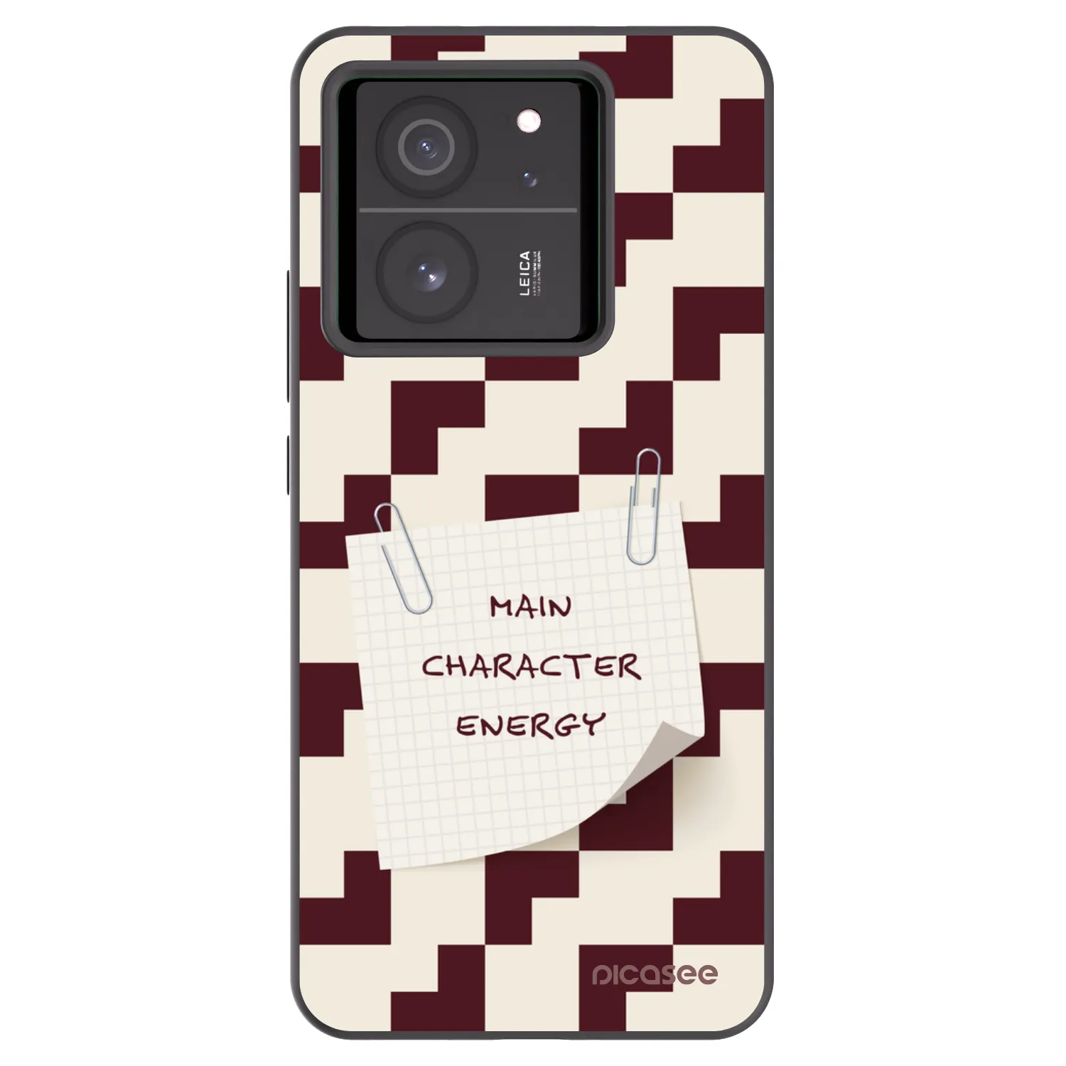 Picasee crna silikonska maskica za Xiaomi 13T - Lead Role