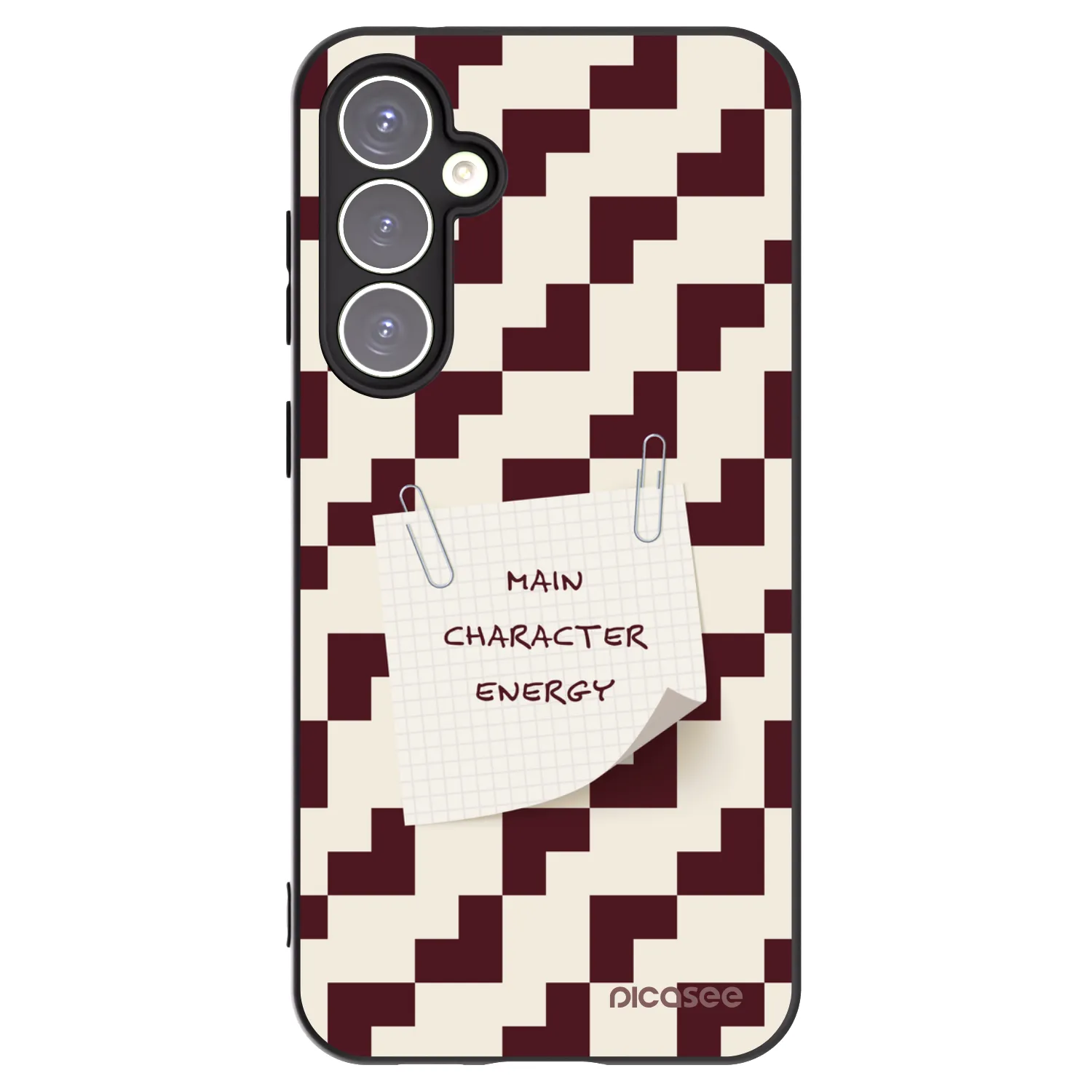 Picasee crna silikonska maskica za Samsung Galaxy S23 FE S711B - Lead Role
