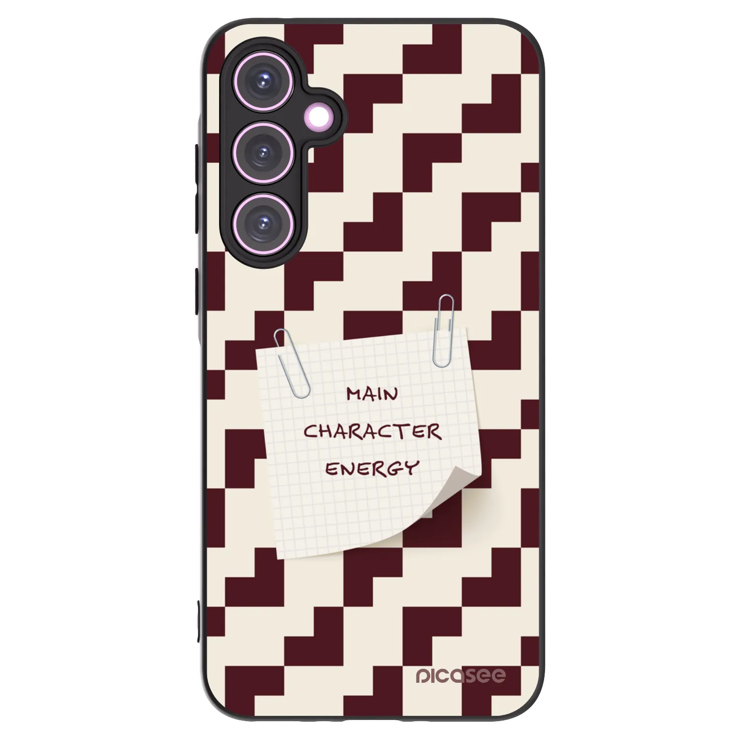 Picasee crna silikonska maskica za Samsung Galaxy A35 5G A356B - Lead Role