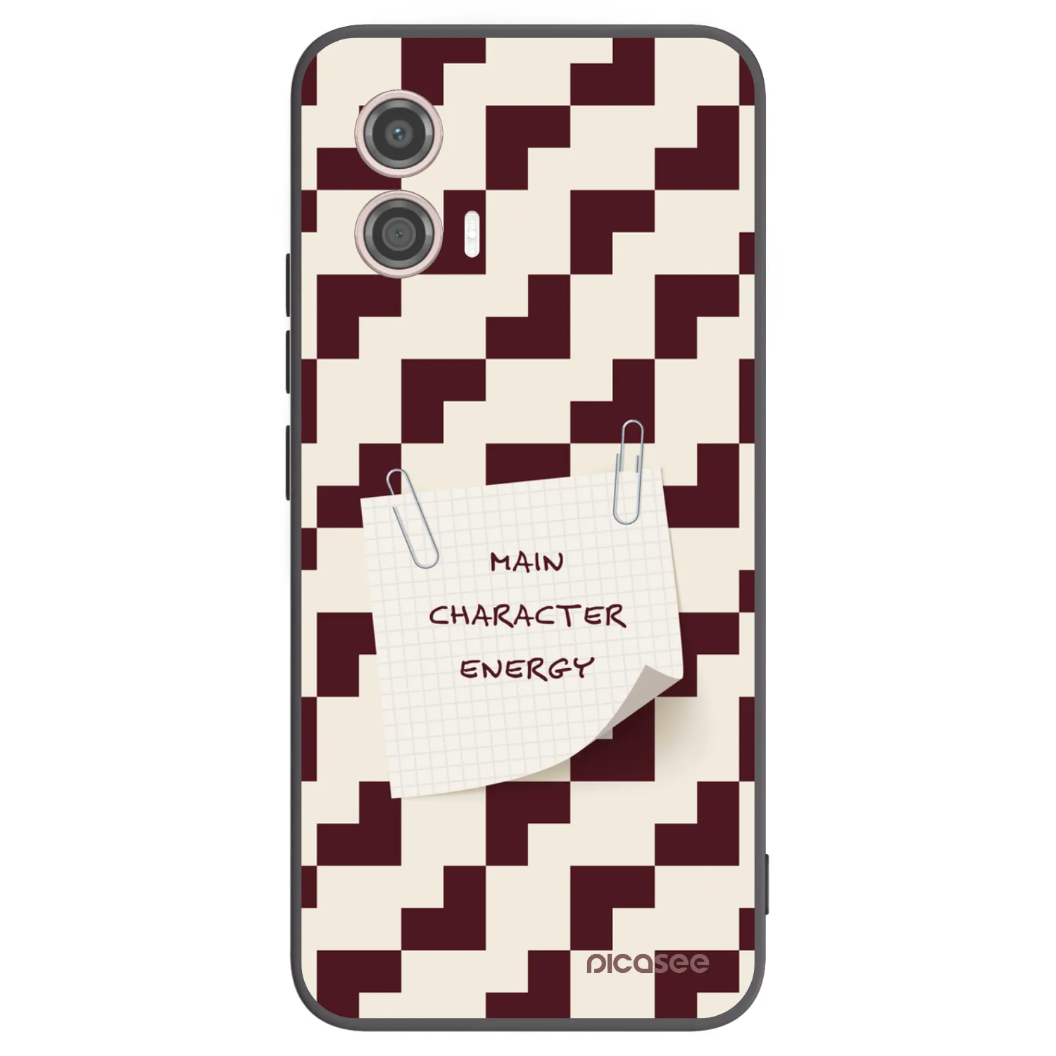 Picasee crna silikonska maskica za Motorola Moto G53 5G - Lead Role