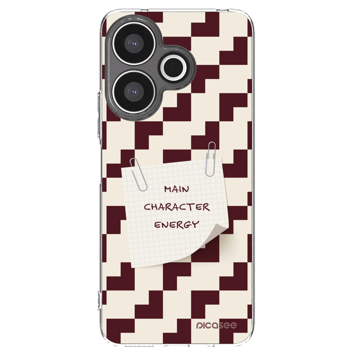 Picasee silikonska prozirna maskica za Xiaomi Redmi 13 4G - Lead Role