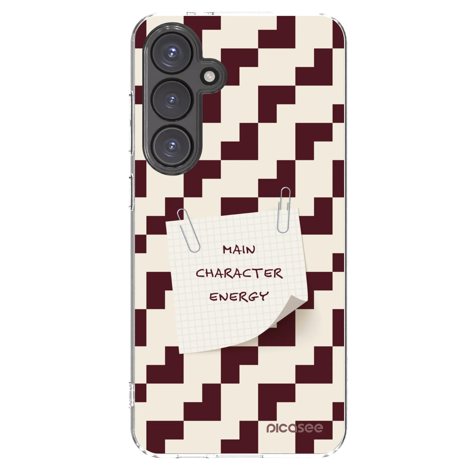 Picasee silikonska prozirna maskica za Samsung Galaxy S24 FE S721B - Lead Role