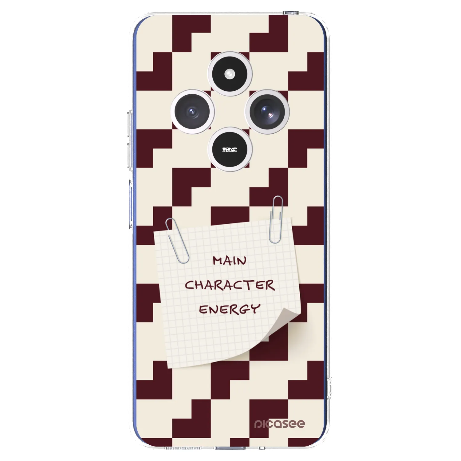 Picasee silikonska prozirna maskica za Xiaomi Redmi 14C - Lead Role