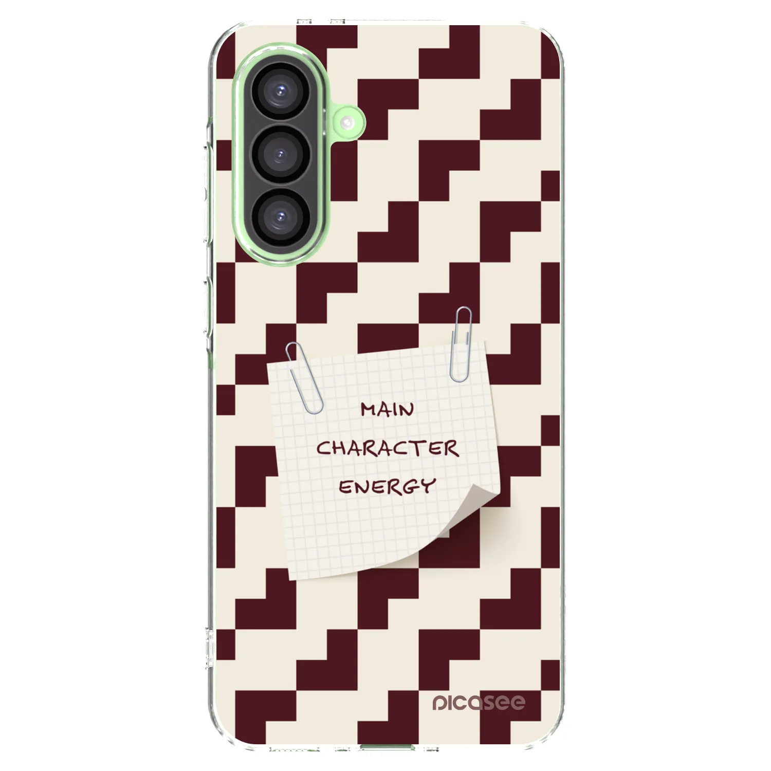 Picasee silikonska prozirna maskica za Samsung Galaxy A26 5G A266B - Lead Role