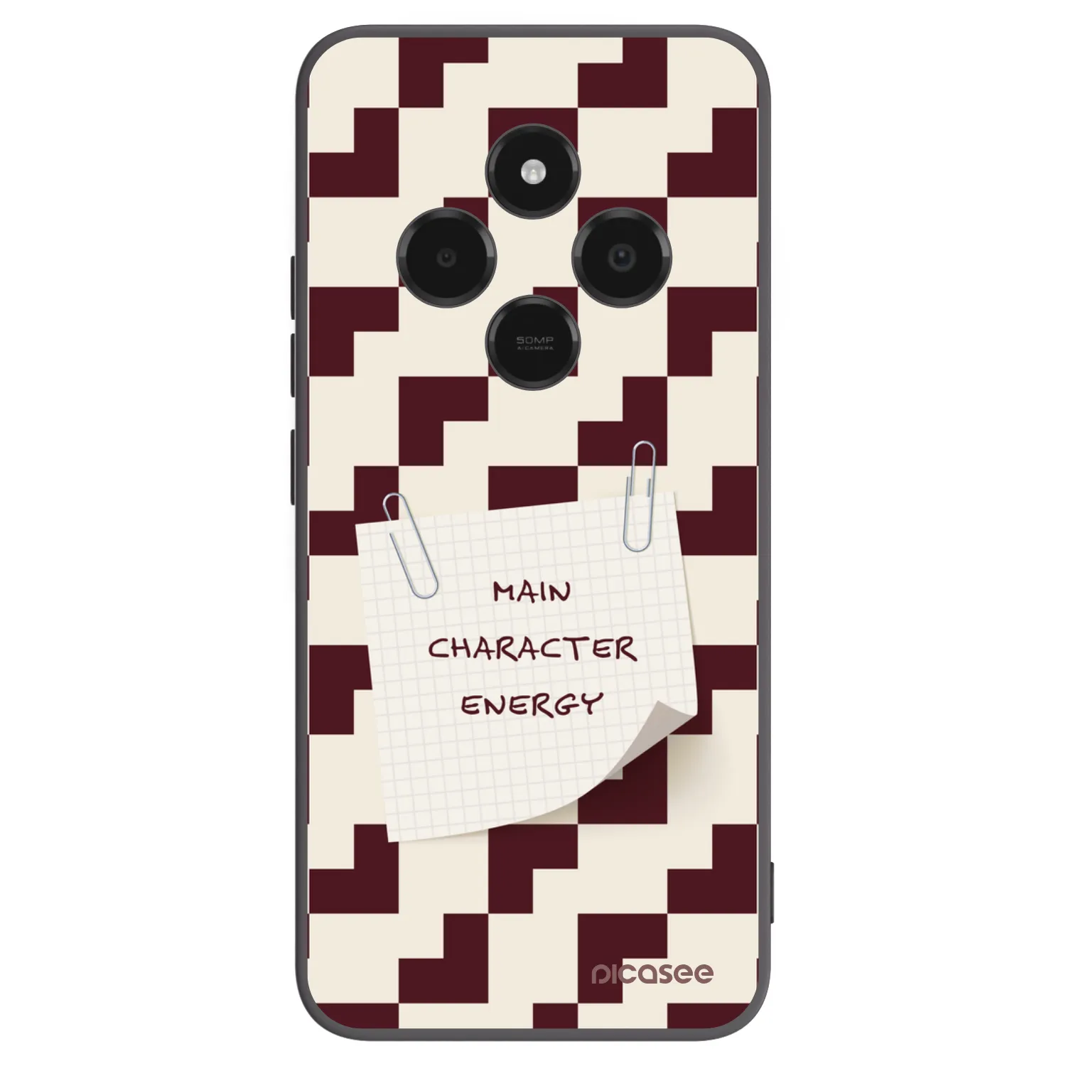 Picasee crna silikonska maskica za Xiaomi Poco C75 - Lead Role