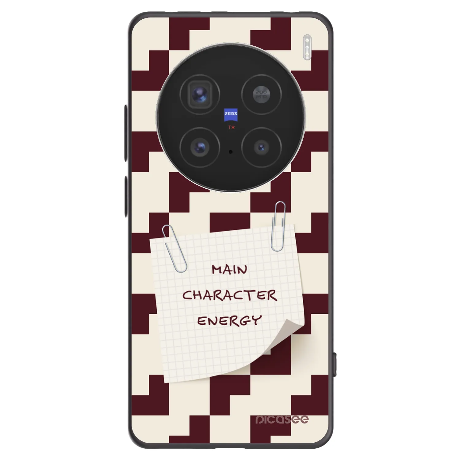 Picasee crna silikonska maskica za Vivo X200 Pro - Lead Role