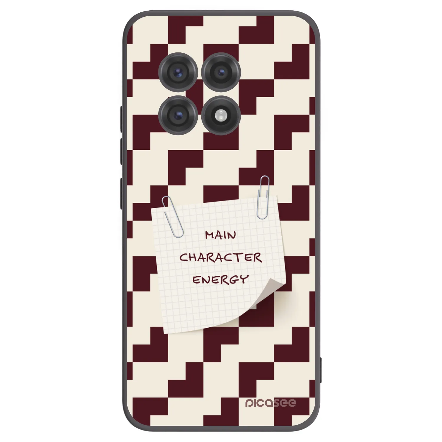 Picasee crna silikonska maskica za OnePlus 13R 5G - Lead Role