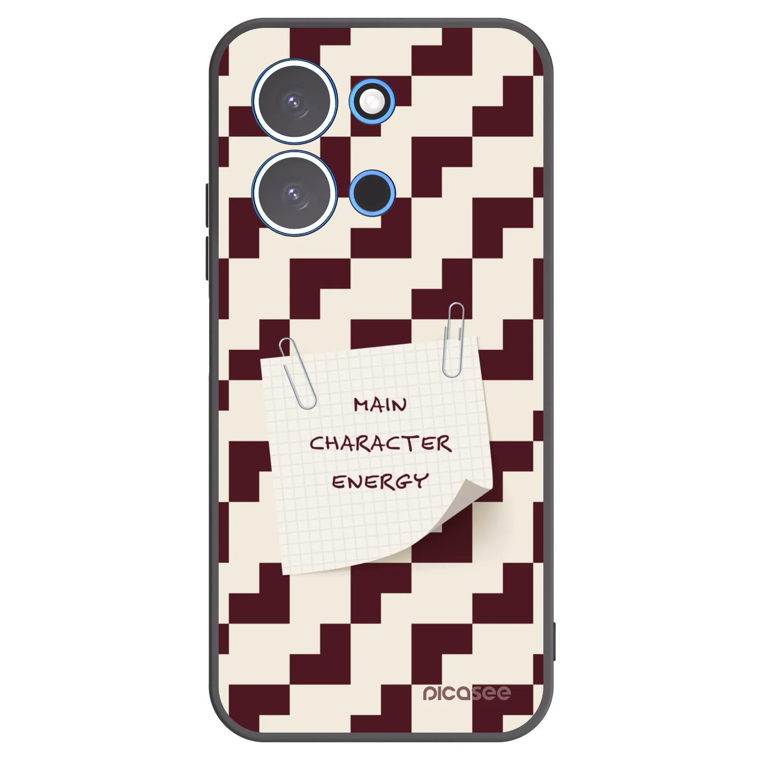 Picasee crna silikonska maskica za Xiaomi Redmi 15C 4G - Lead Role