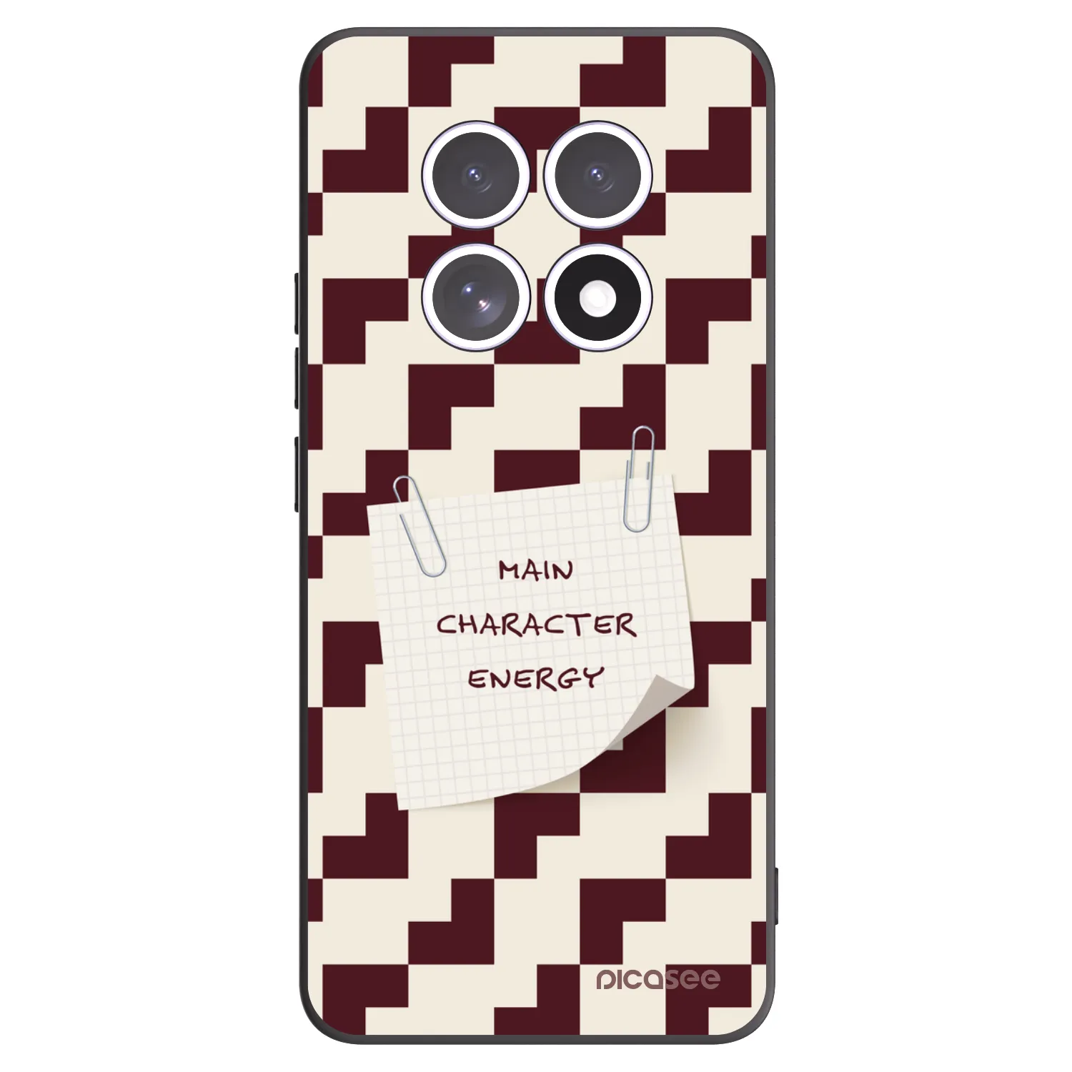 Picasee crna silikonska maskica za Xiaomi Redmi Note 15 5G - Lead Role