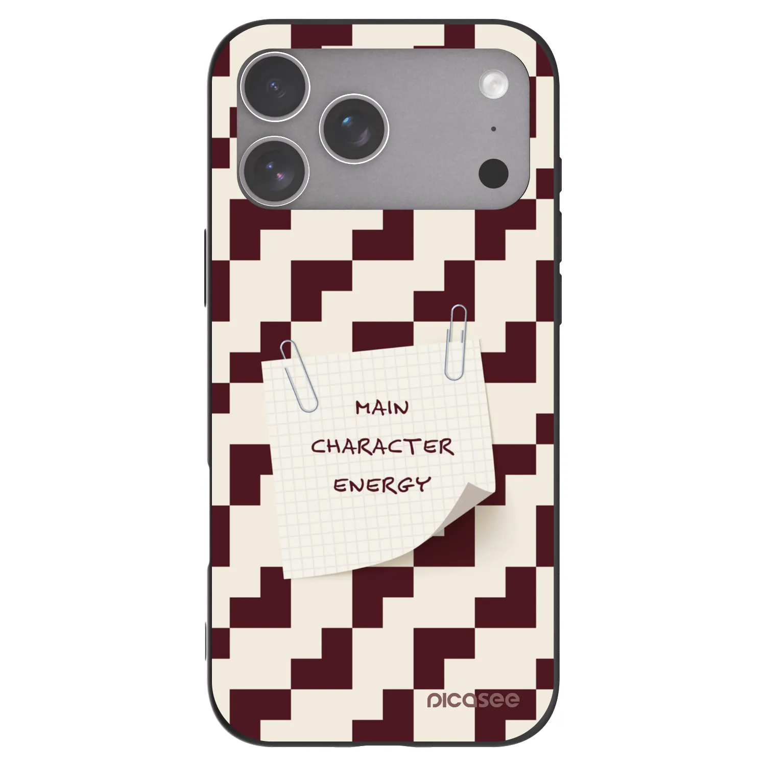 Picasee crna silikonska maskica za Apple iPhone 18 Pro Max - Lead Role
