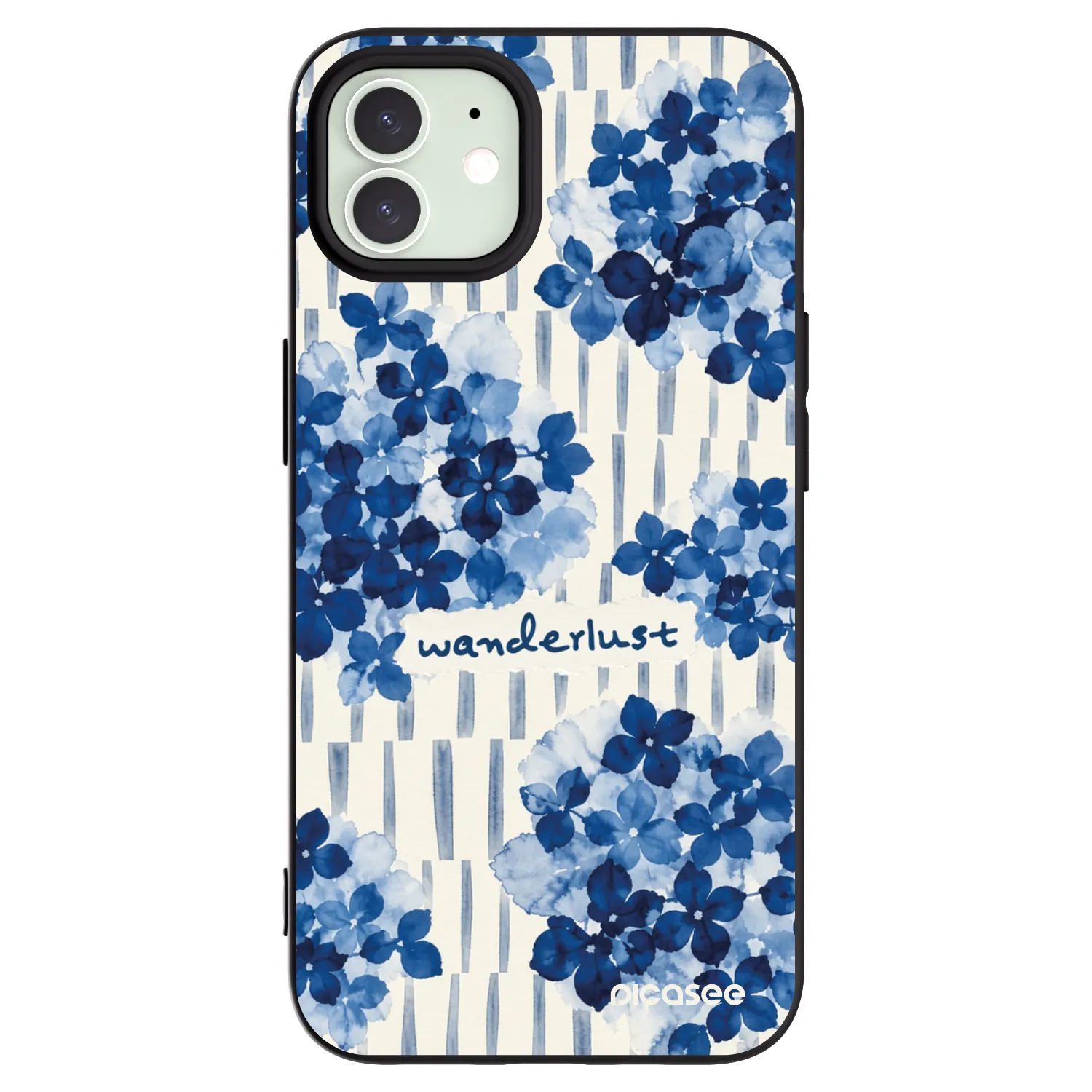 Picasee crna silikonska maskica za Apple iPhone 12 - Azorea