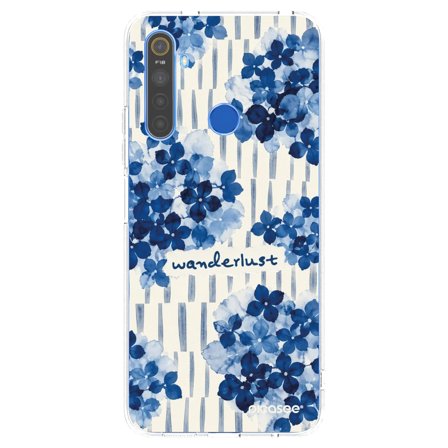 Picasee silikonska prozirna maskica za Realme 5 - Azorea