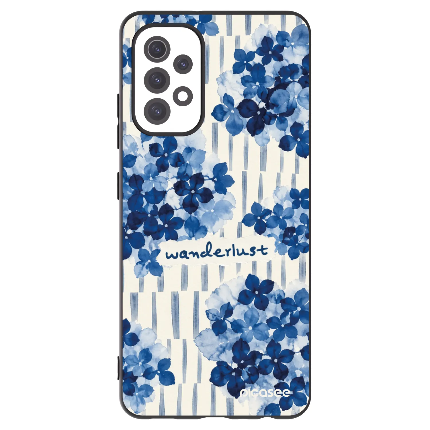 Picasee crna silikonska maskica za Samsung Galaxy A32 5G A326B - Azorea