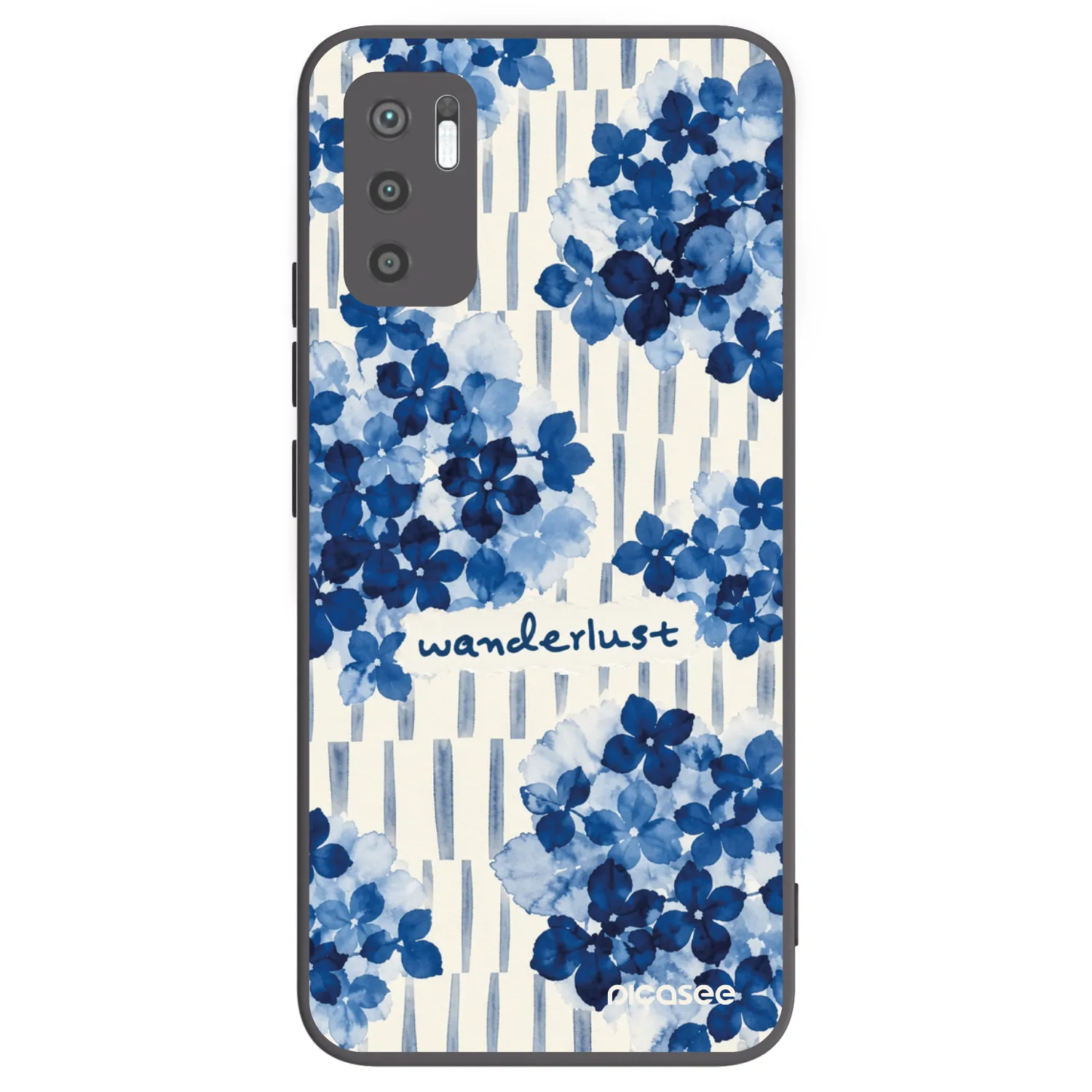 Picasee crna silikonska maskica za Xiaomi Redmi Note 10 5G - Azorea