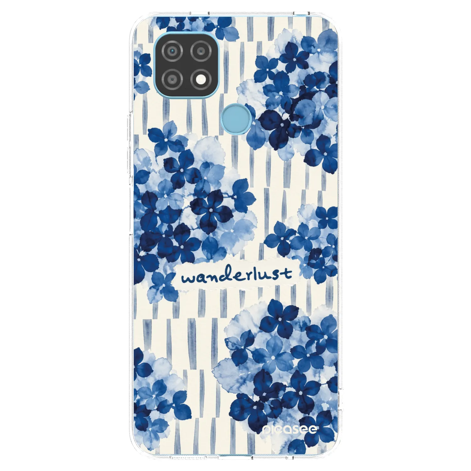 Picasee silikonska prozirna maskica za Realme C21 - Azorea