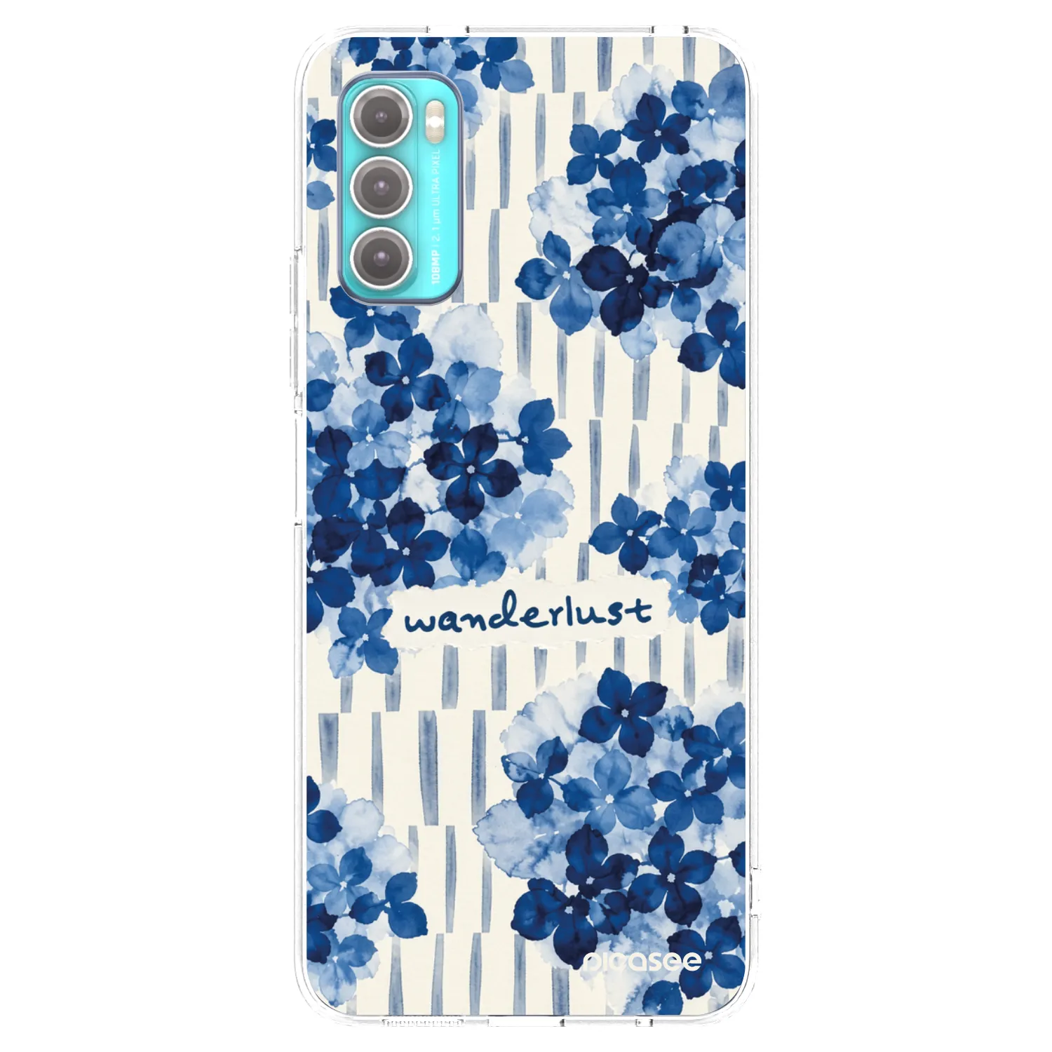 Picasee silikonska prozirna maskica za Motorola Moto G60 - Azorea