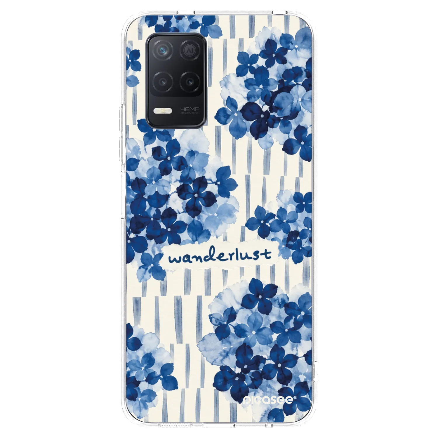 Picasee silikonska prozirna maskica za Realme 8 5G - Azorea