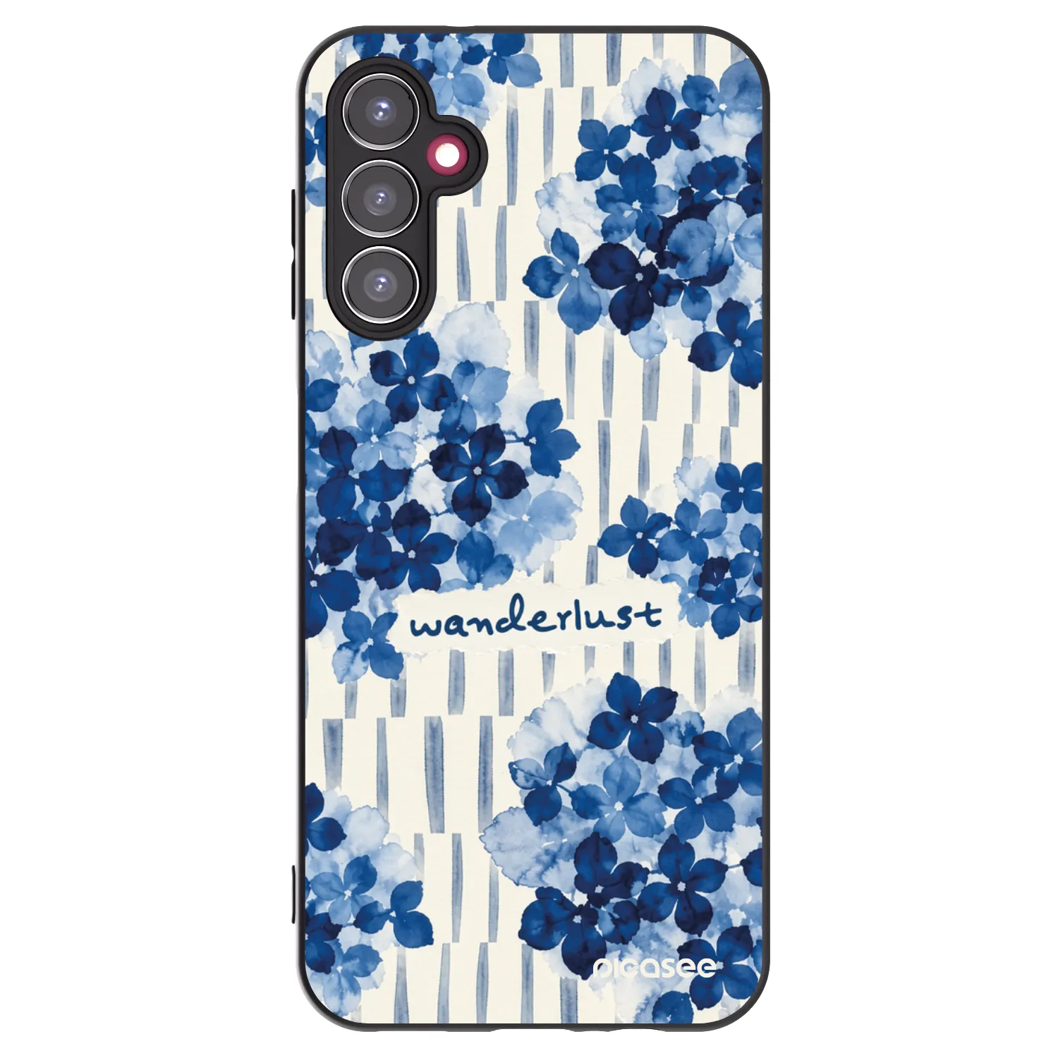 Picasee crna silikonska maskica za Samsung Galaxy A14 4G A145R - Azorea
