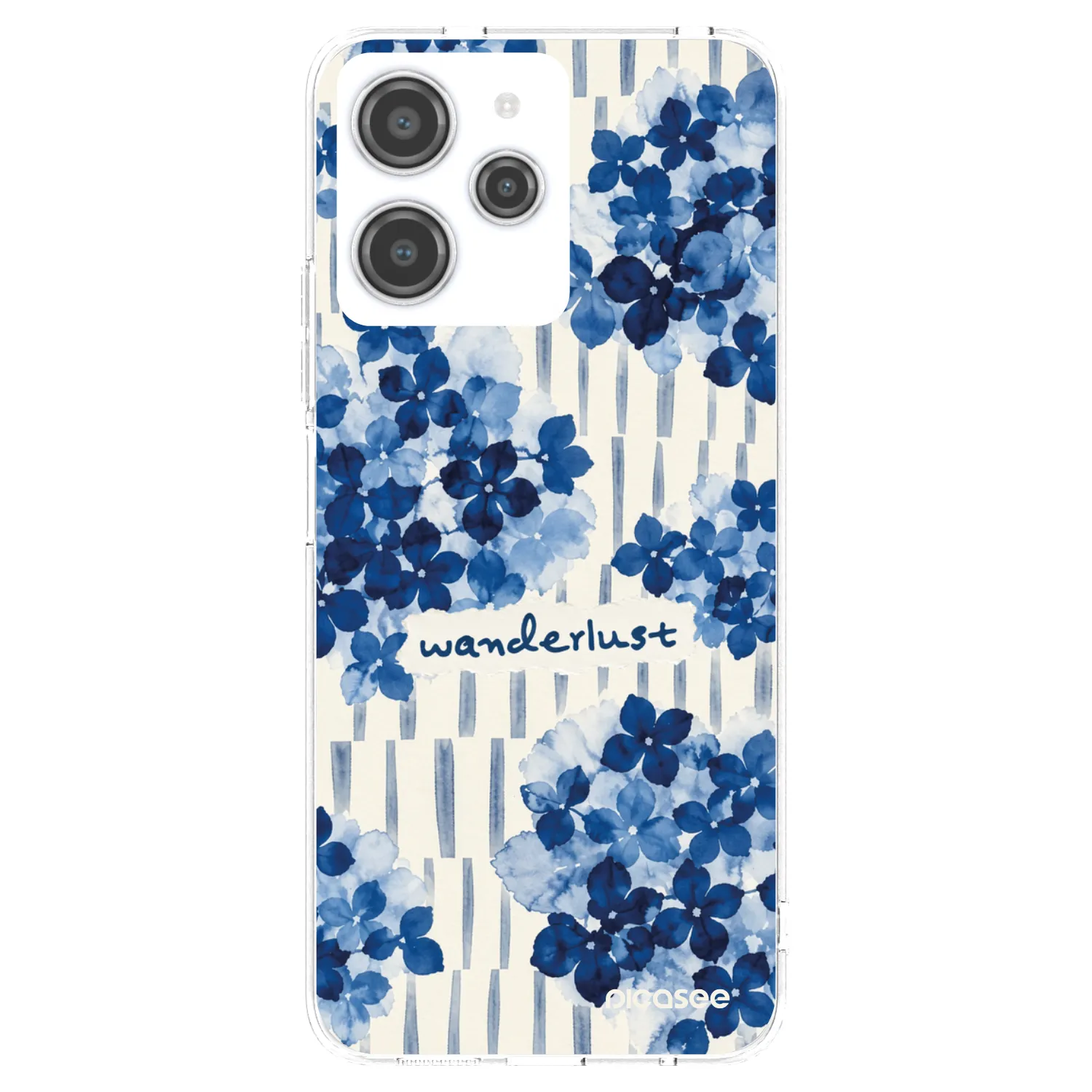 Picasee silikonska prozirna maskica za Xiaomi Redmi 12 4G - Azorea