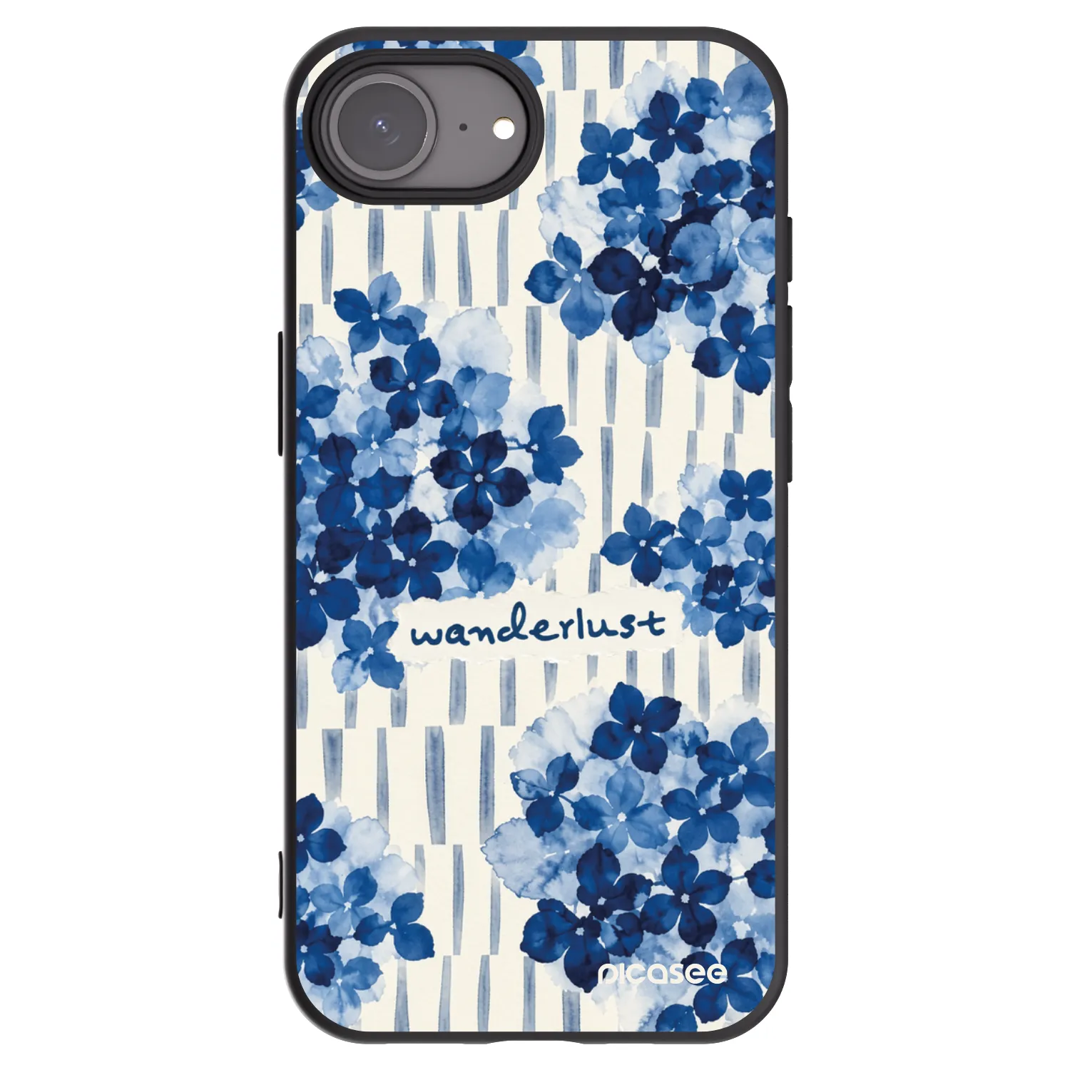 Picasee crna silikonska maskica za Apple iPhone 16e - Azorea