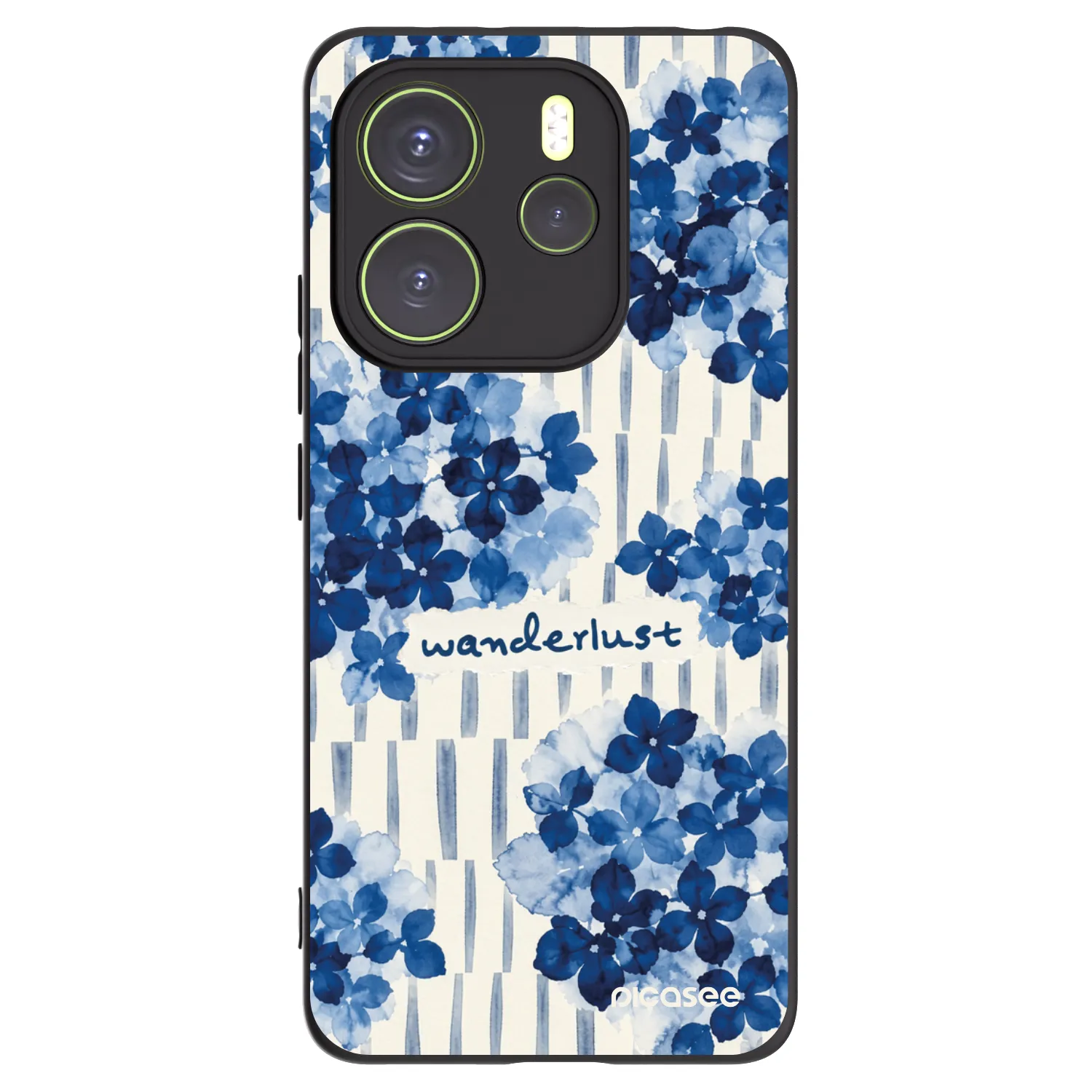 Picasee crna silikonska maskica za Xiaomi Redmi Note 14 4G - Azorea
