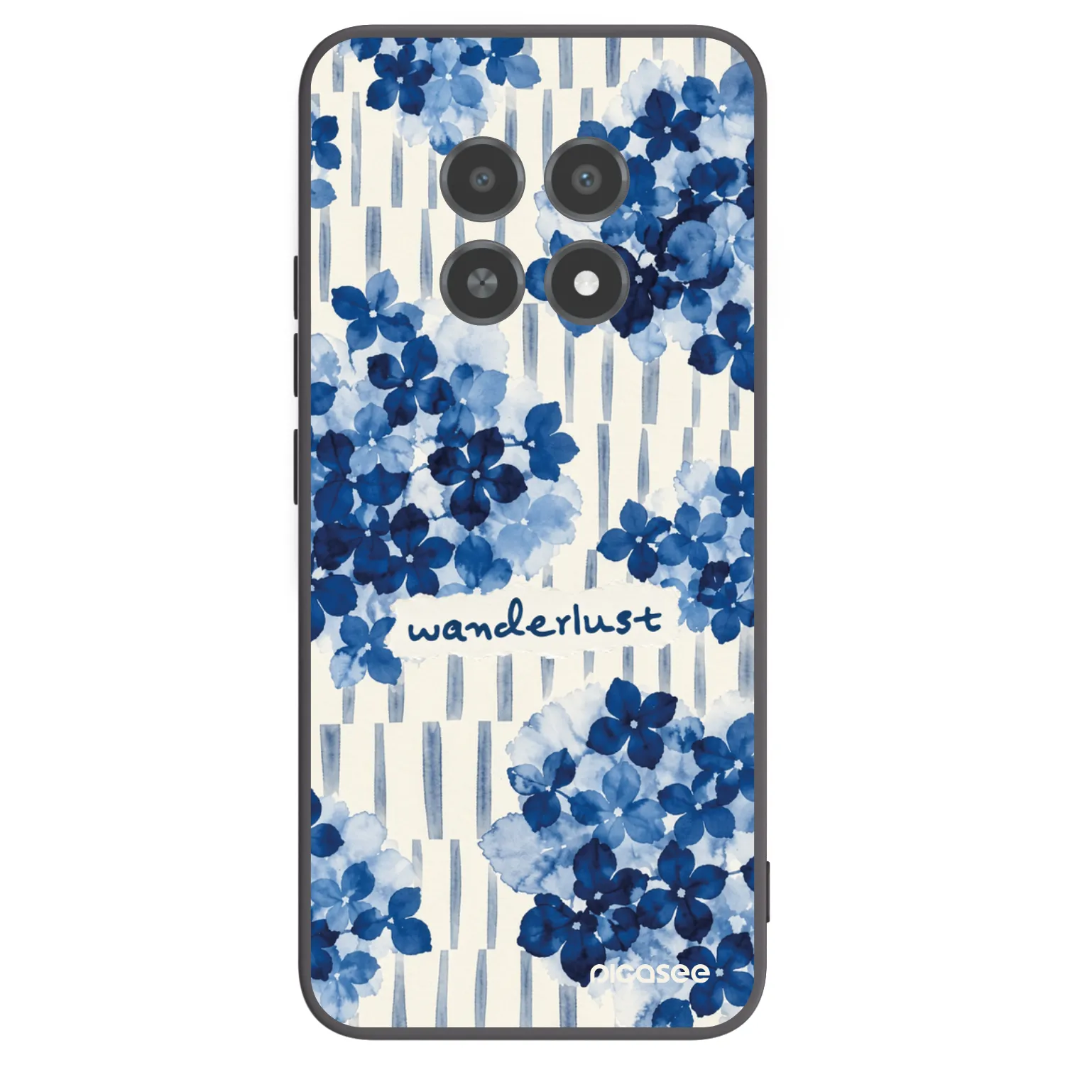 Picasee crna silikonska maskica za Realme 12X - Azorea