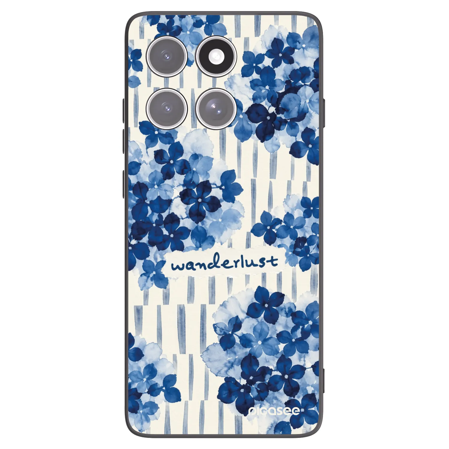 Picasee crna silikonska maskica za Motorola Edge 60 Pro - Azorea