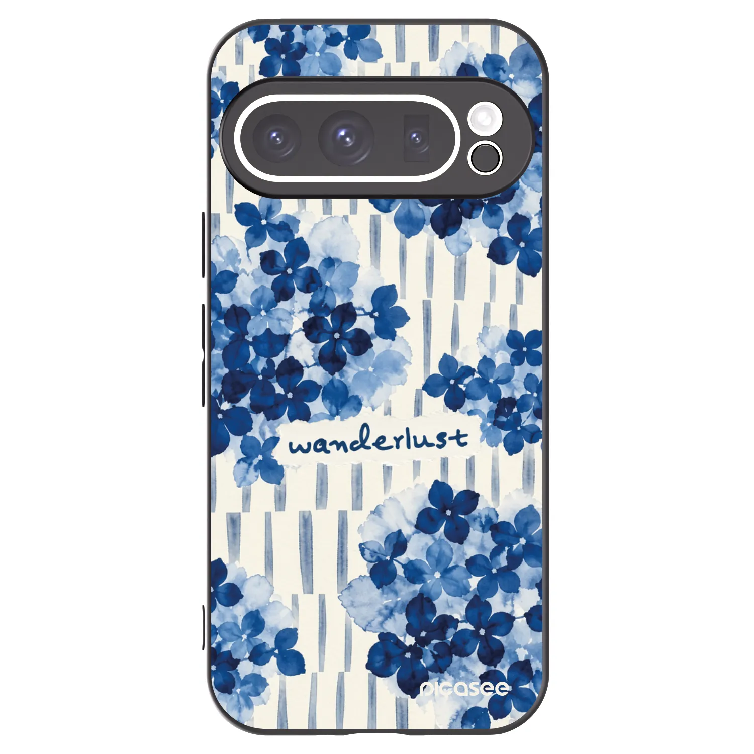 Picasee crna silikonska maskica za Google Pixel 9 Pro XL - Azorea