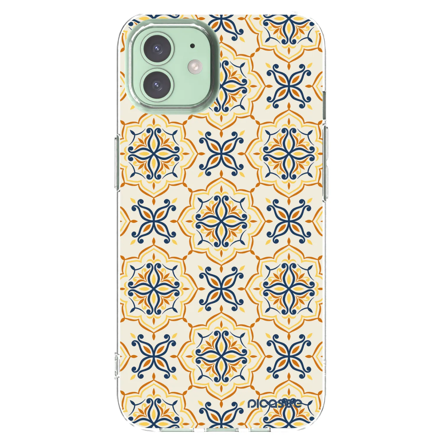 Picasee silikonska prozirna maskica za Apple iPhone 12 - Majolica