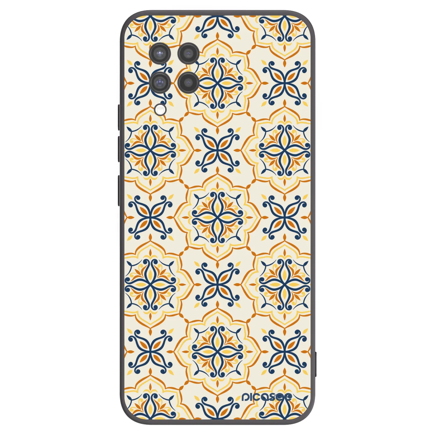Picasee crna silikonska maskica za Samsung Galaxy A42 A426B - Majolica