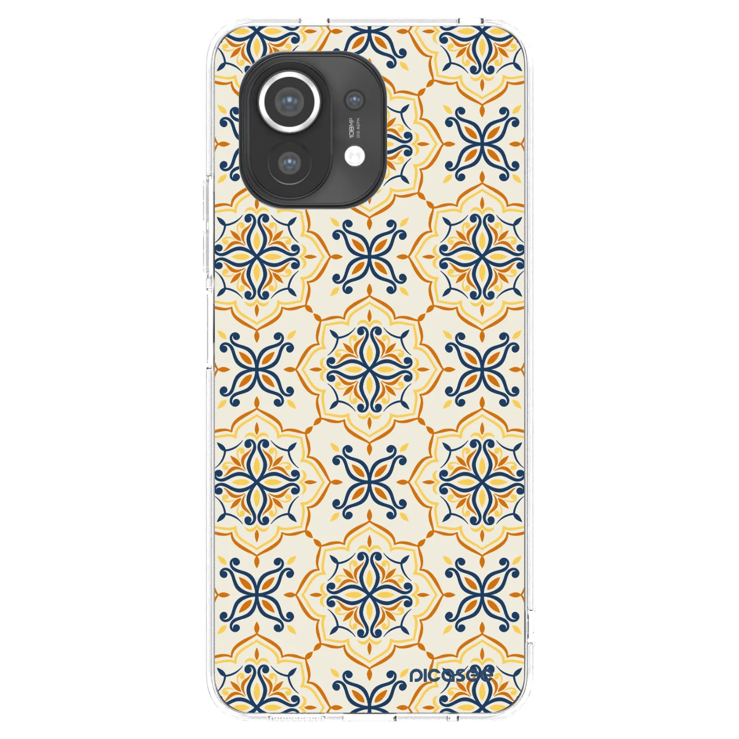 Picasee silikonska prozirna maskica za Xiaomi Mi 11 - Majolica