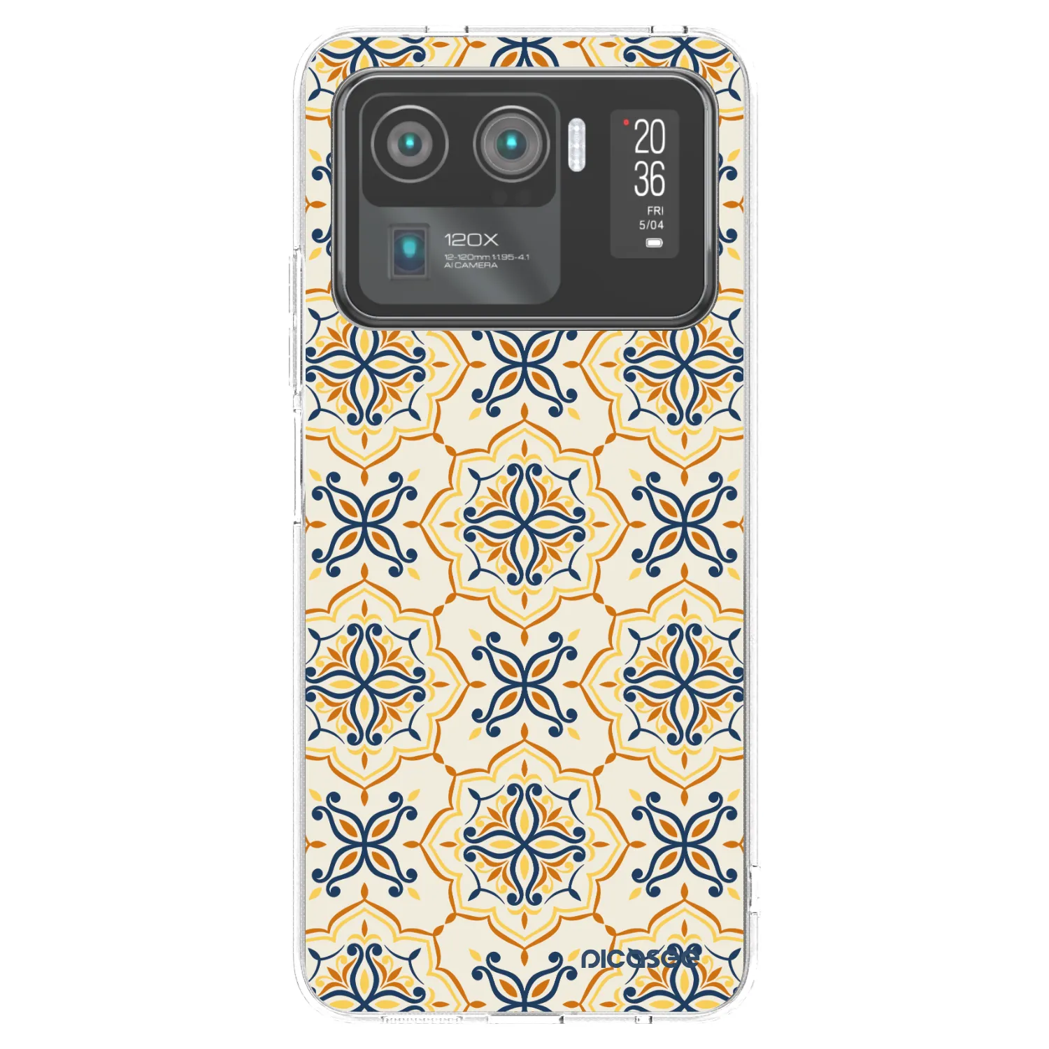 Picasee silikonska prozirna maskica za Xiaomi Mi 11 Ultra - Majolica