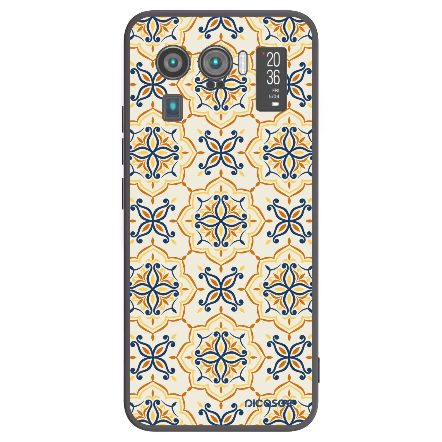 Picasee crna silikonska maskica za Xiaomi Mi 11 Ultra - Majolica