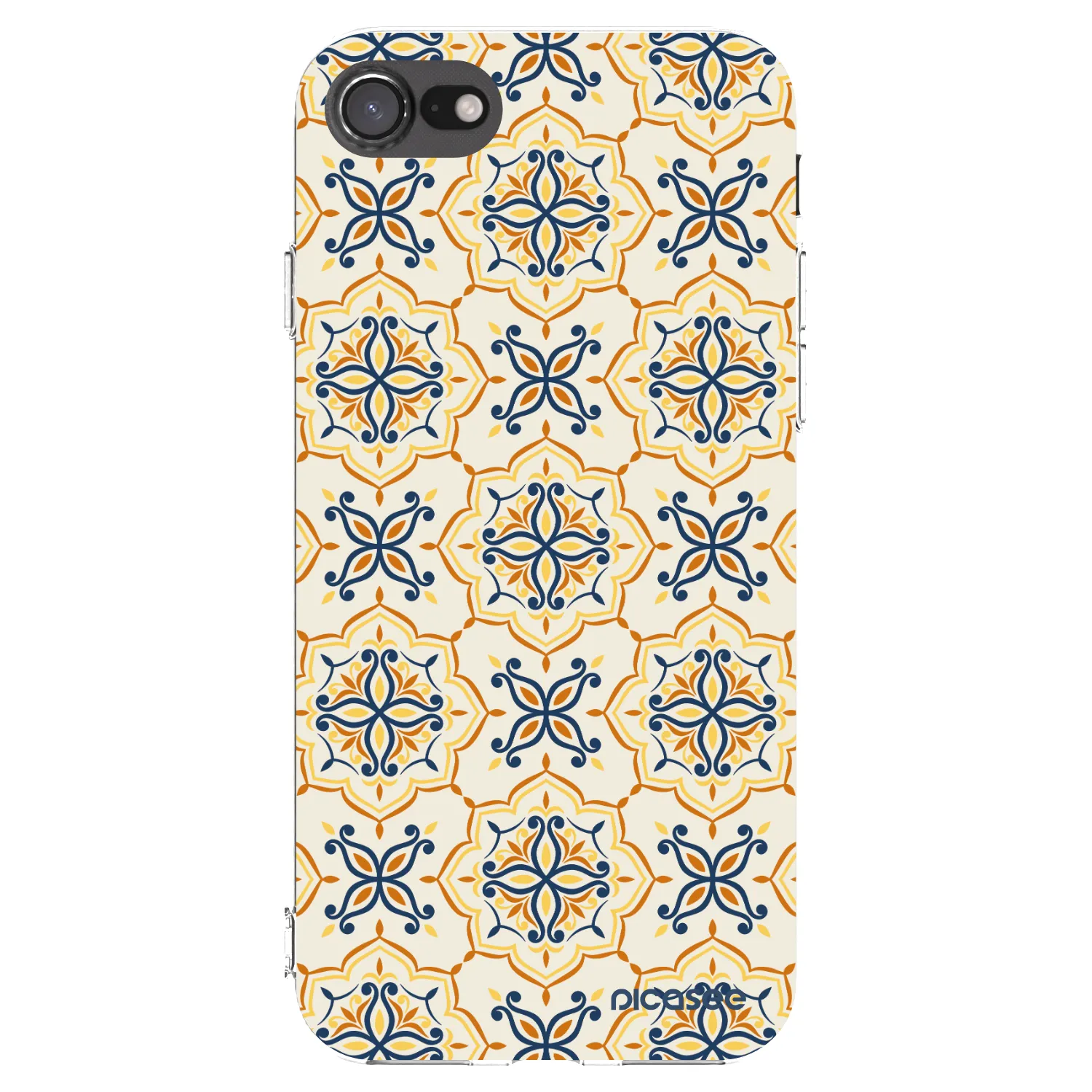 Picasee silikonska prozirna maskica za Apple iPhone SE 2022 - Majolica