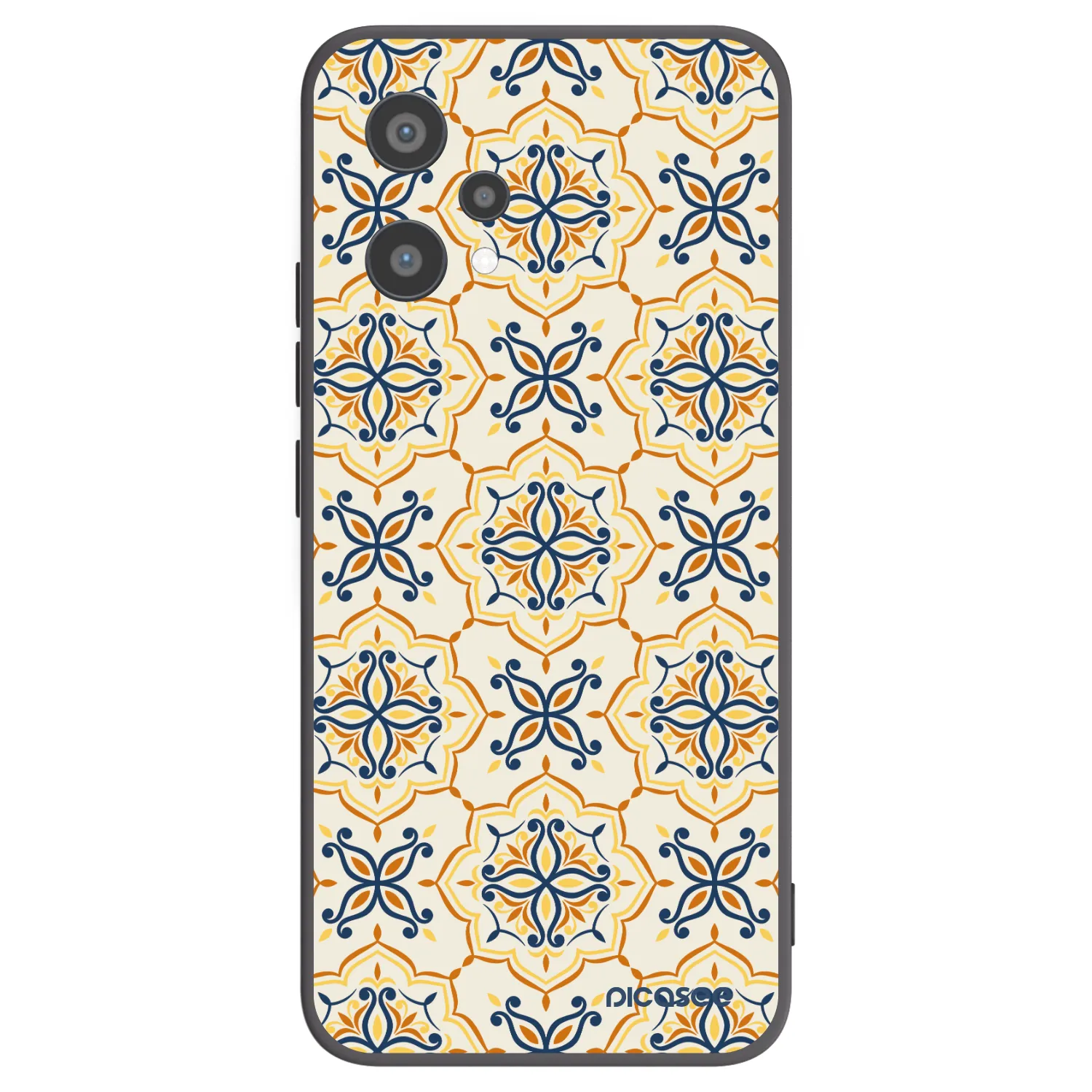 Picasee crna silikonska maskica za Realme 9 Pro 5G - Majolica