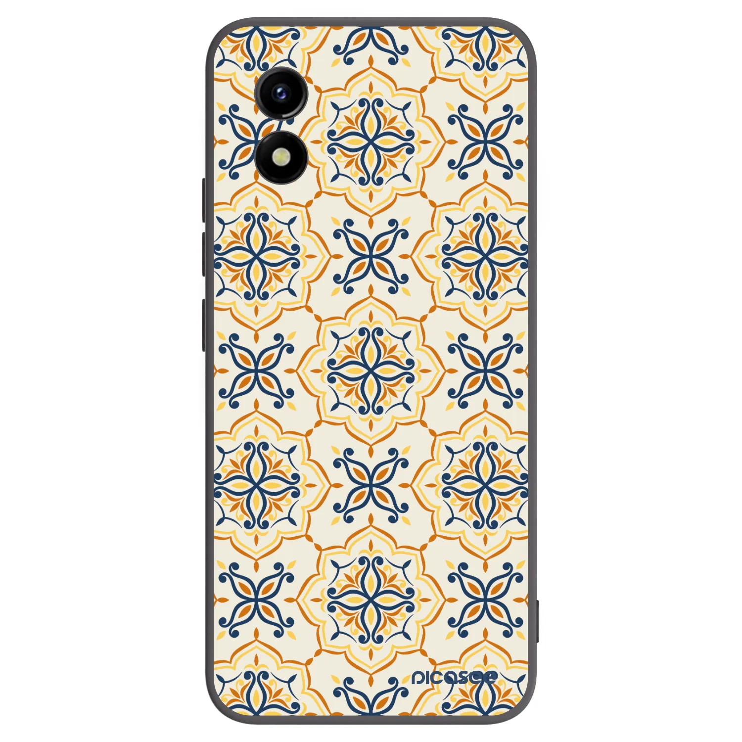 Picasee crna silikonska maskica za Vivo Y01 - Majolica
