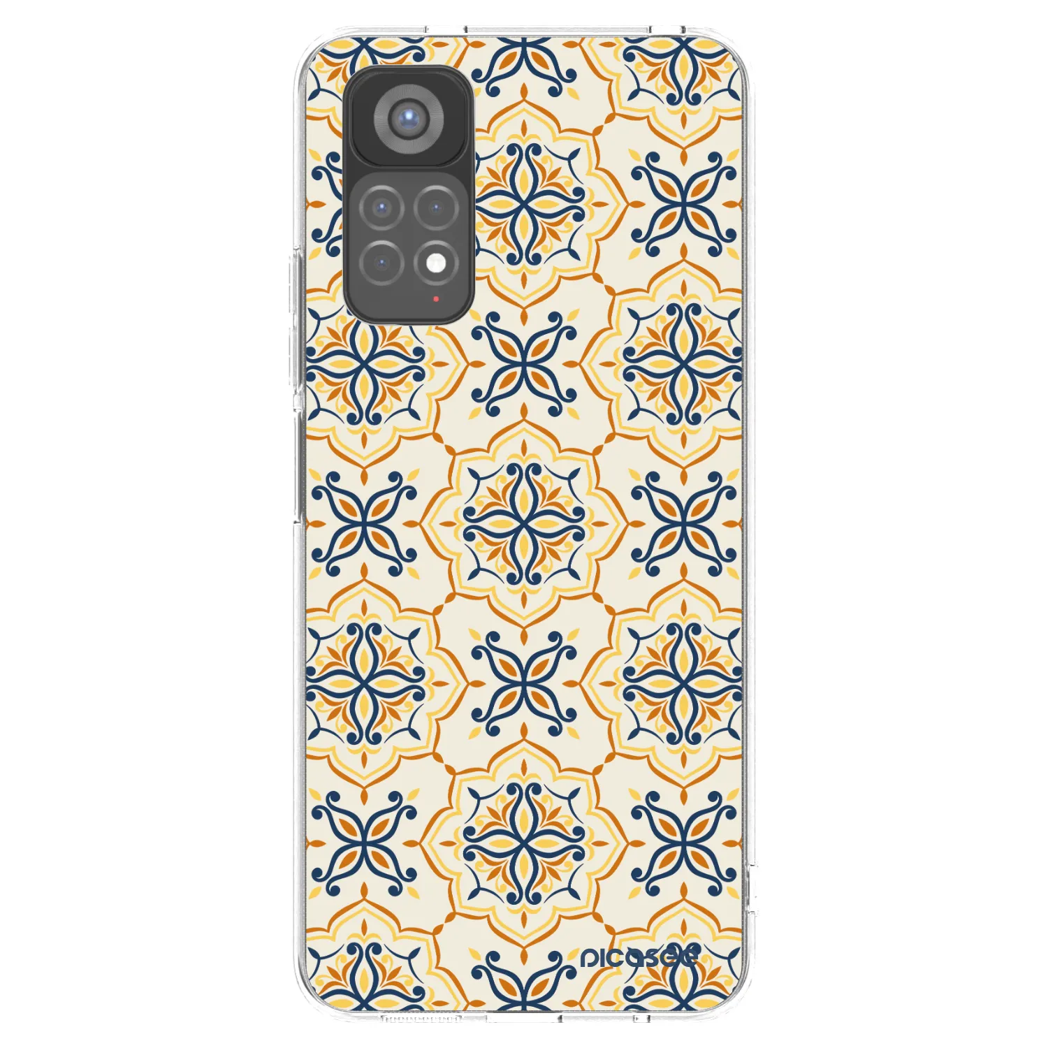 Picasee silikonska prozirna maskica za Xiaomi Redmi Note 11S 5G - Majolica