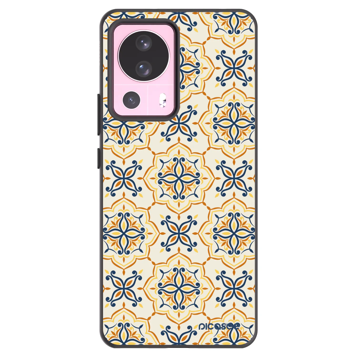 Picasee crna silikonska maskica za Xiaomi 13 Lite - Majolica
