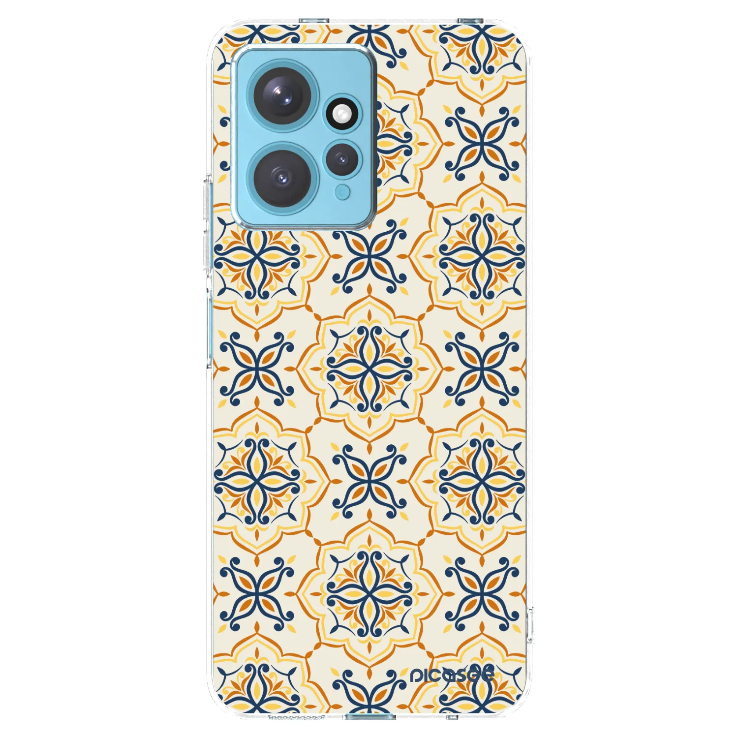 Picasee silikonska prozirna maskica za Xiaomi Redmi Note 12 4G - Majolica