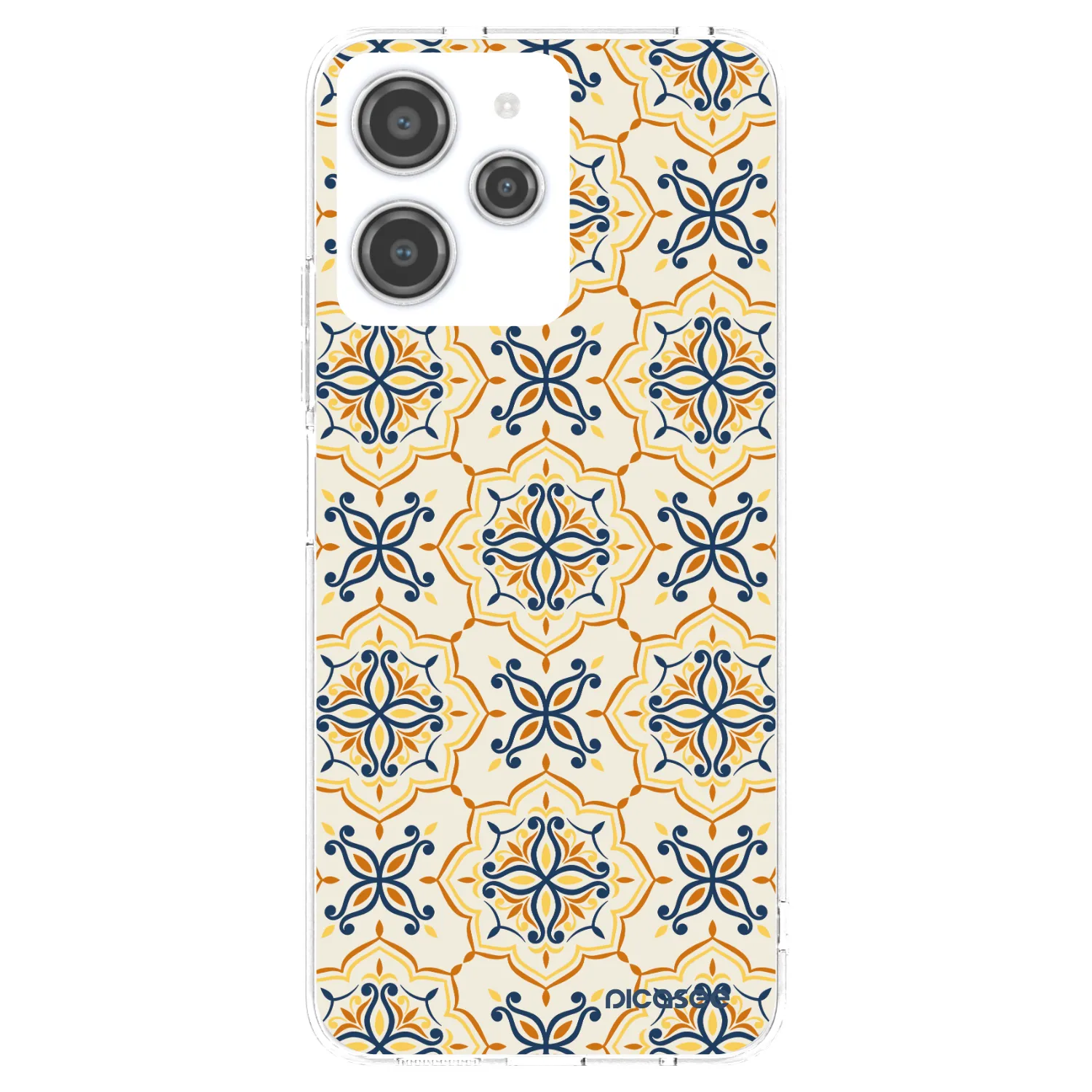 Picasee silikonska prozirna maskica za Xiaomi Redmi 12 4G - Majolica