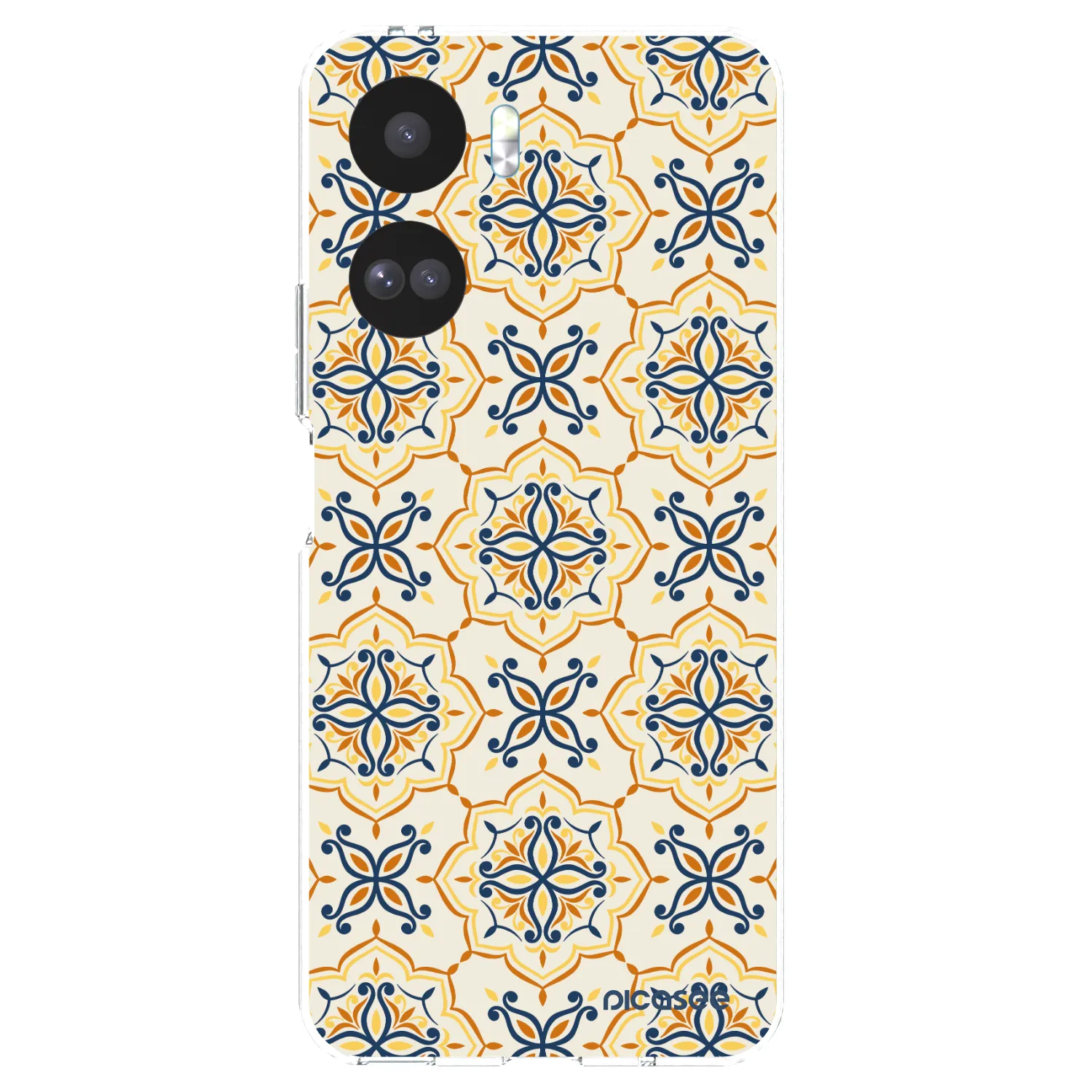 Picasee silikonska prozirna maskica za Honor 90 Lite 5G - Majolica
