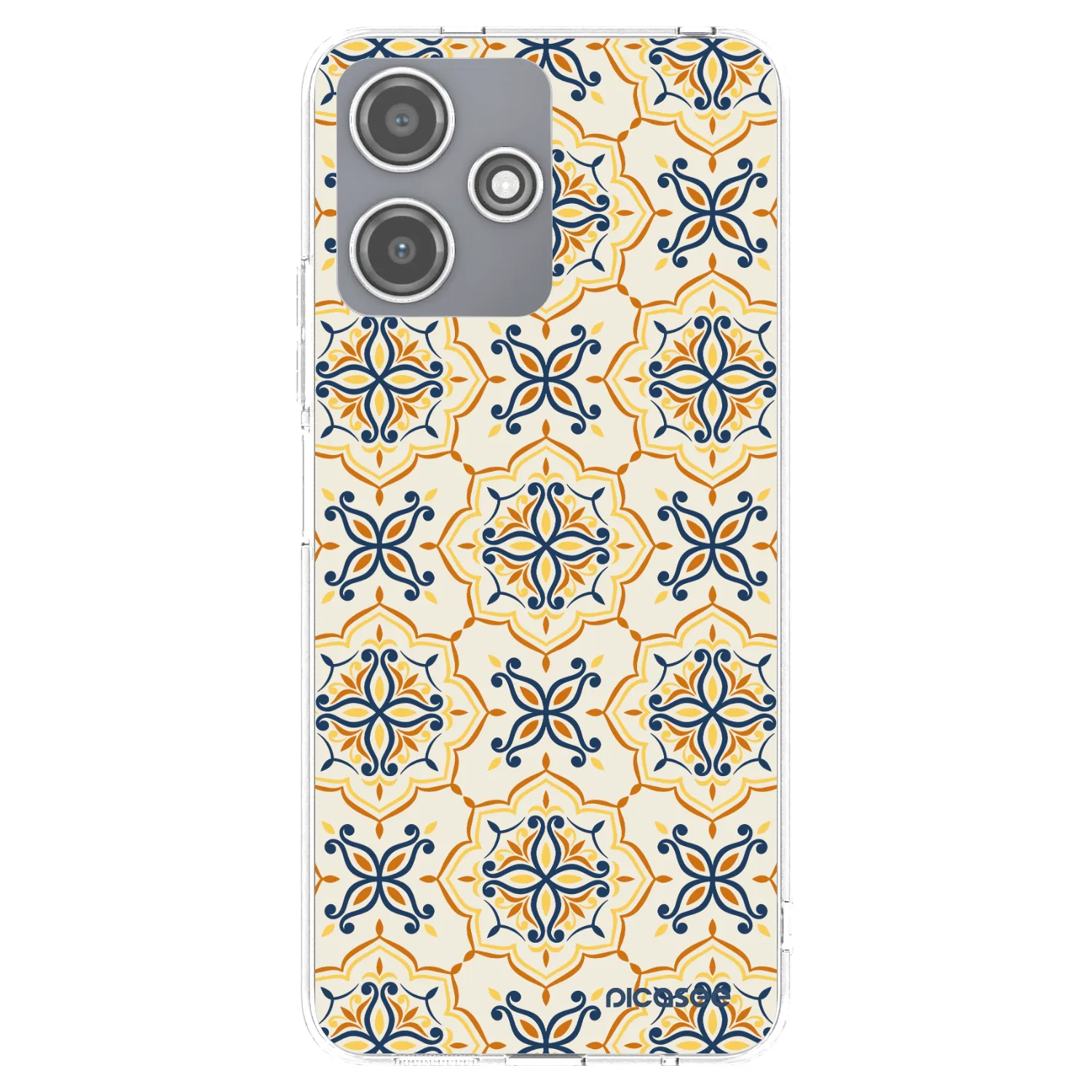Picasee silikonska prozirna maskica za Xiaomi Redmi 12 5G - Majolica