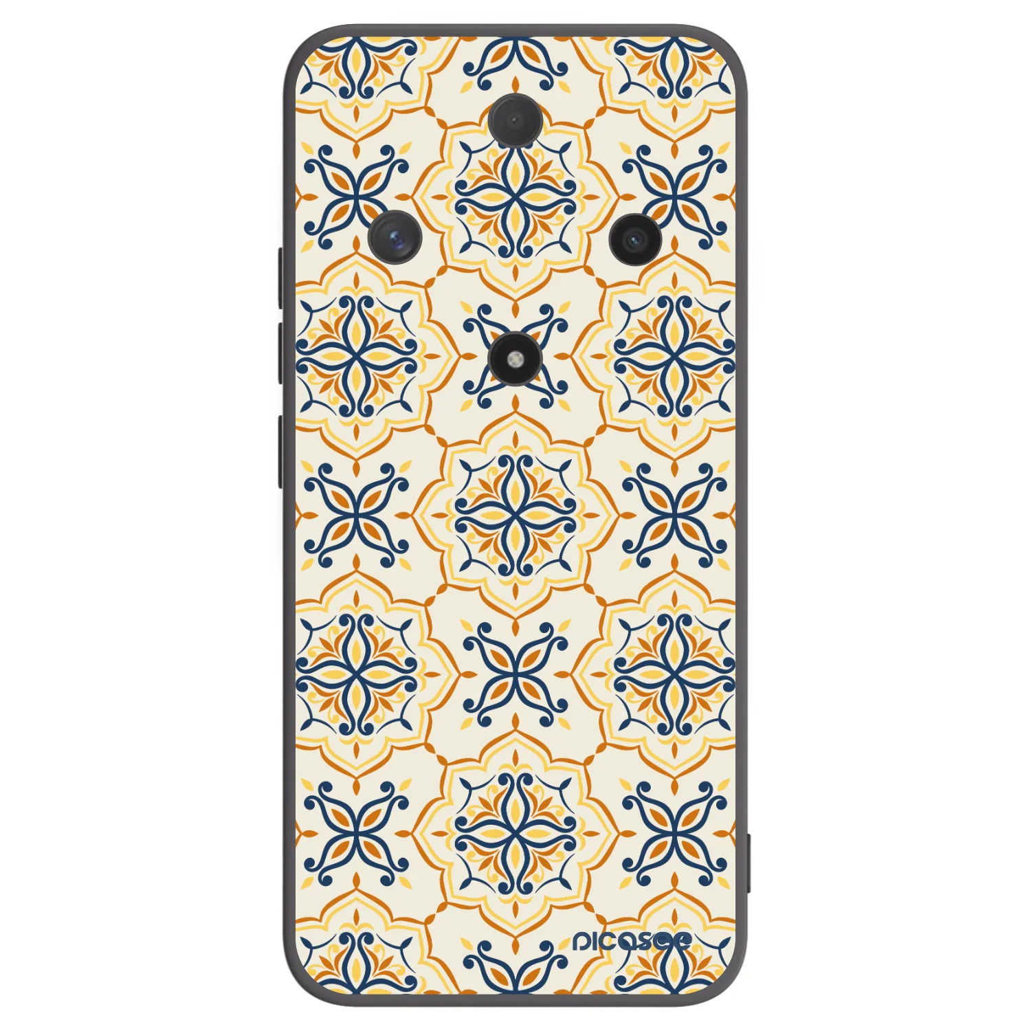 Picasee crna silikonska maskica za Honor Magic6 Lite 5G - Majolica