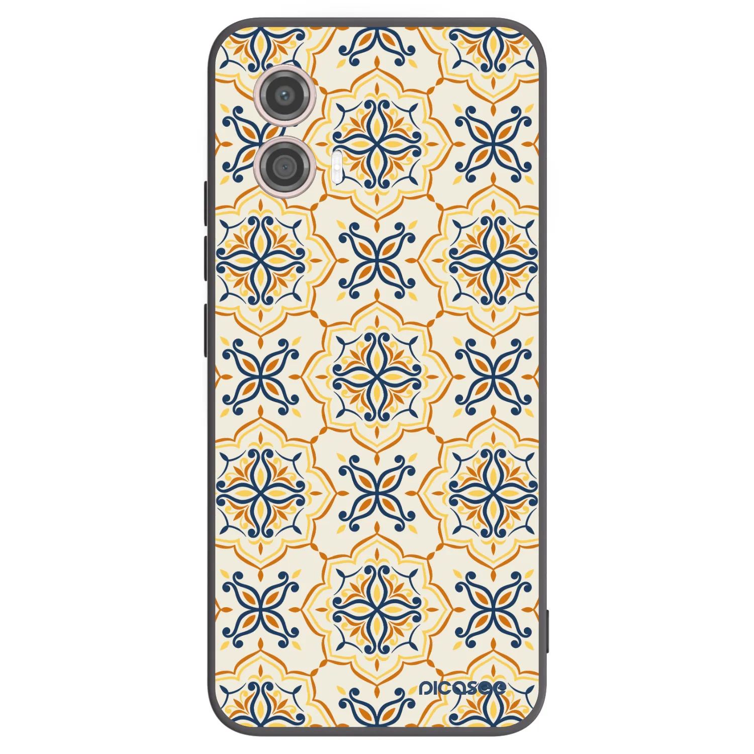 Picasee crna silikonska maskica za Motorola Moto G53 5G - Majolica