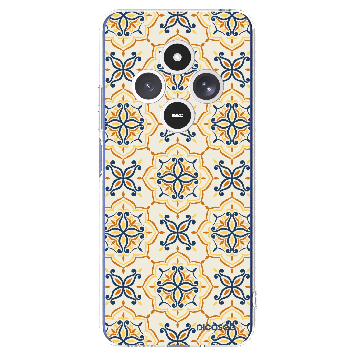 Picasee silikonska prozirna maskica za Xiaomi Redmi 14C - Majolica