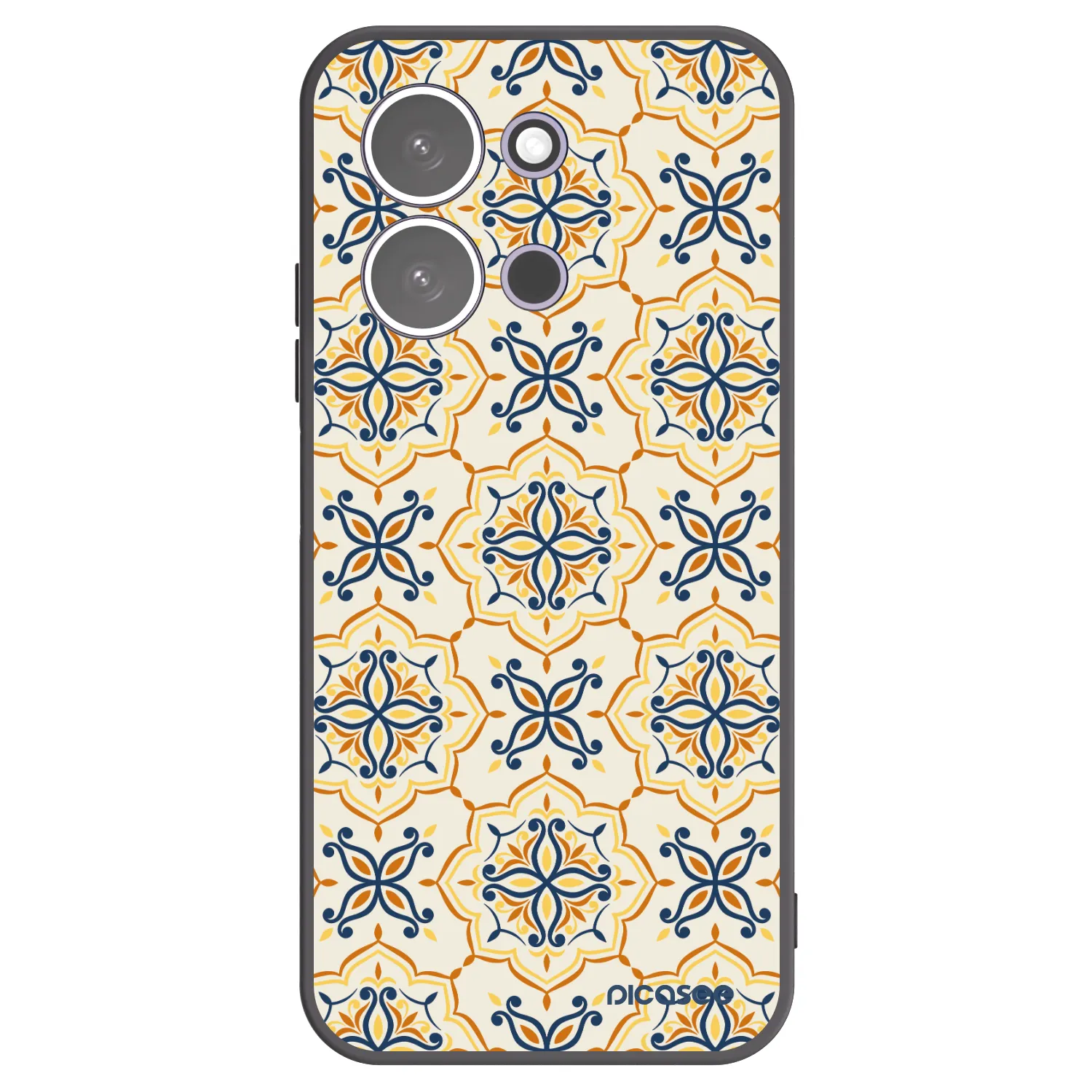 Picasee crna silikonska maskica za Xiaomi Redmi 15C 5G - Majolica