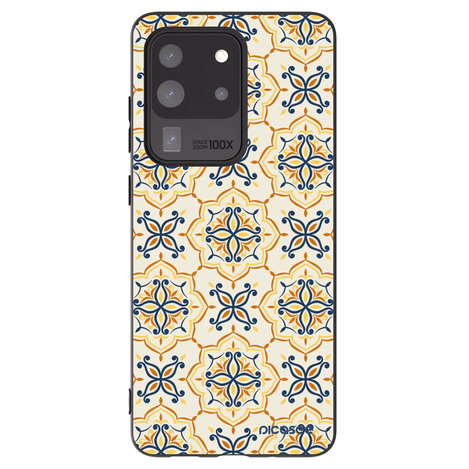 Picasee crna silikonska maskica za Samsung Galaxy S20 Ultra 5G G988F - Majolica